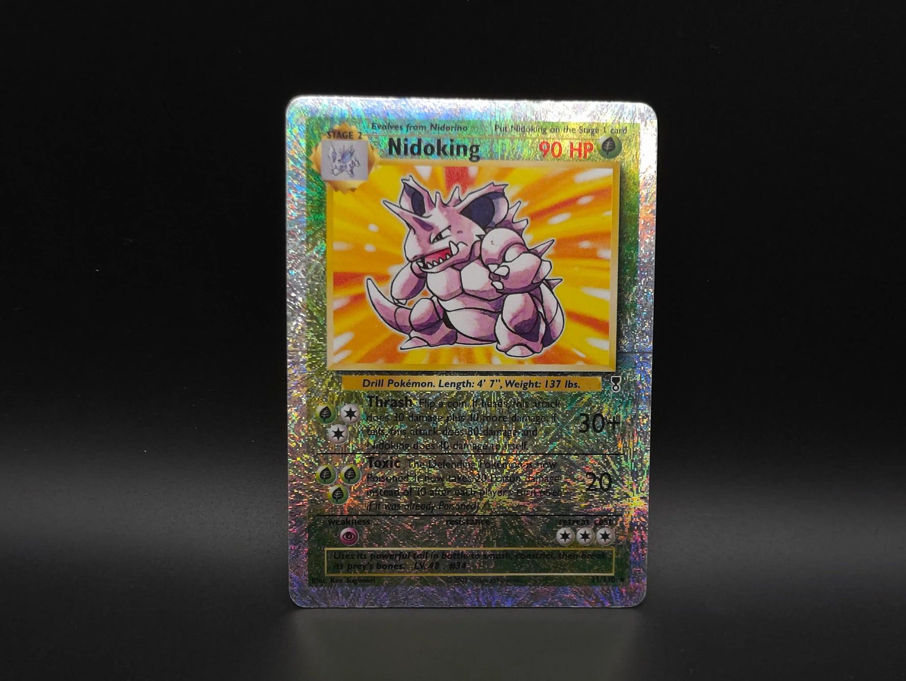 Nidoking - 31/110 - Reverse Holo - WoTC: Legendary Collection - Pokémon TCG