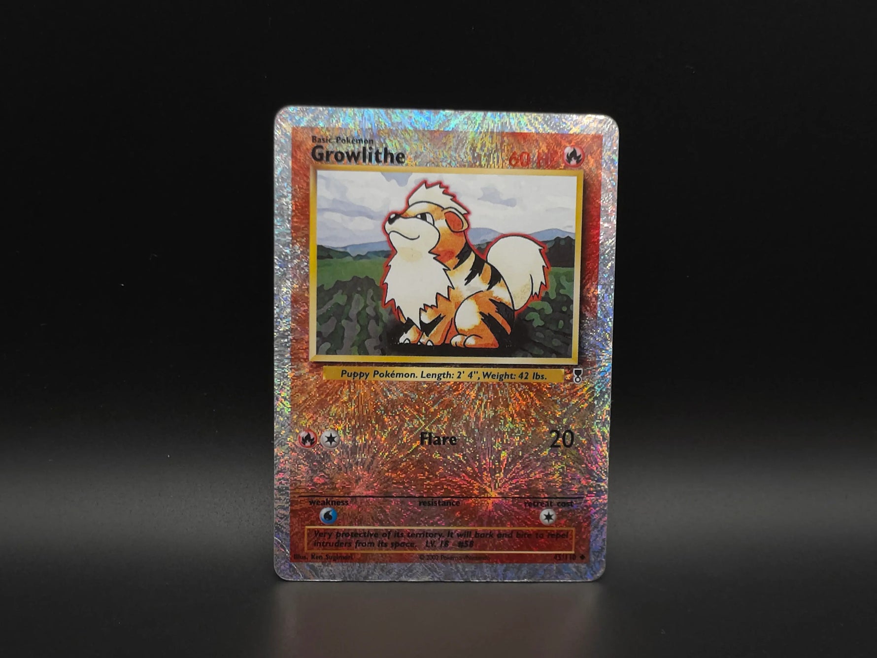 Growlithe - 45/110 - Reverse Holo - WoTC: Legendary Collection - Pokémon TCG