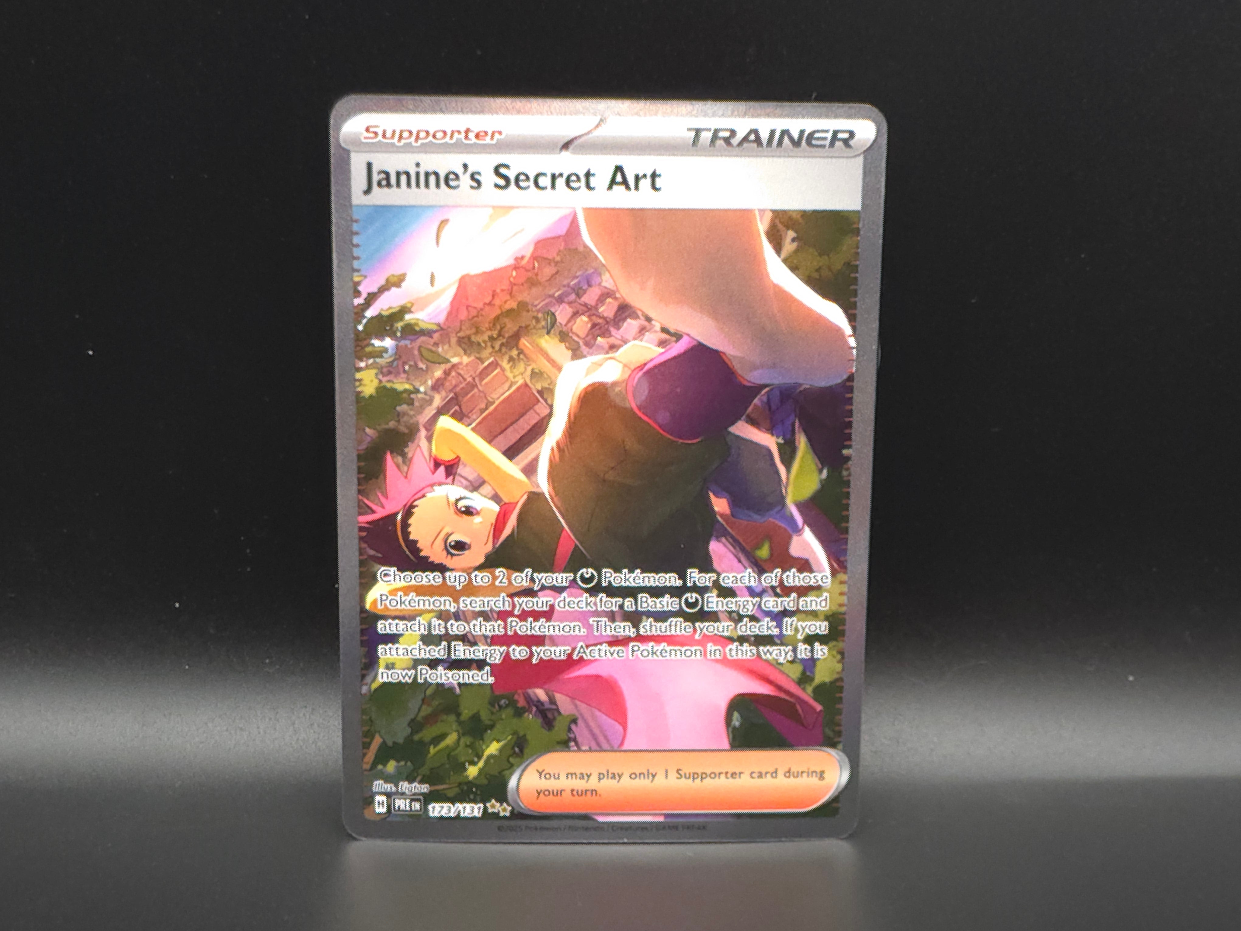 Janine's Secret Art - 173/131 - Scarlet & Violet: Prismatic Evolutions - Pokémon TCG