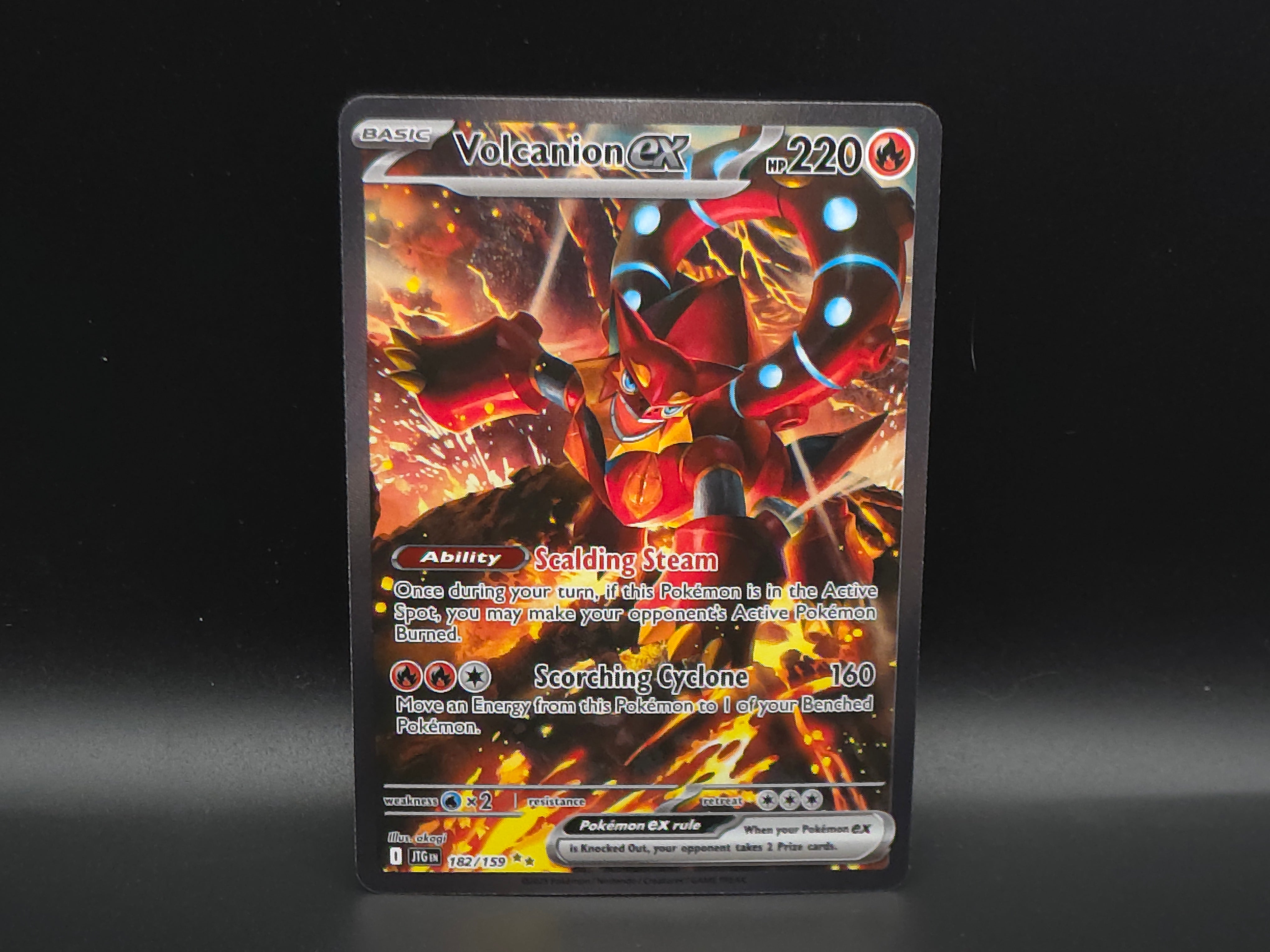 Volcanion ex - 182/159 - Scarlet & Violet: Journey Together - Pokémon TCG