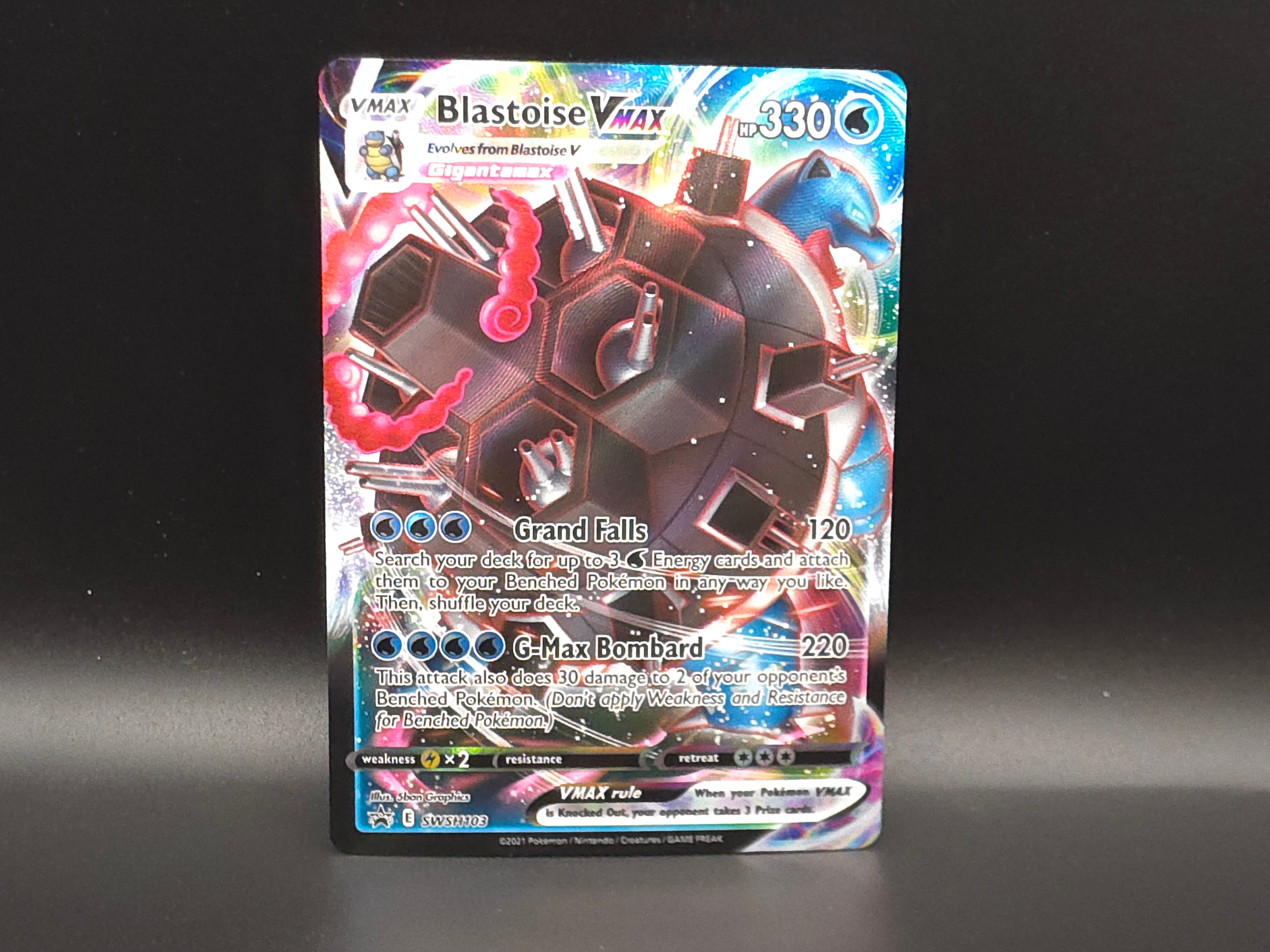 Blastoise VMAX - SWSH103 - Sword & Shield: Black Star Promos - Pokémon TCG