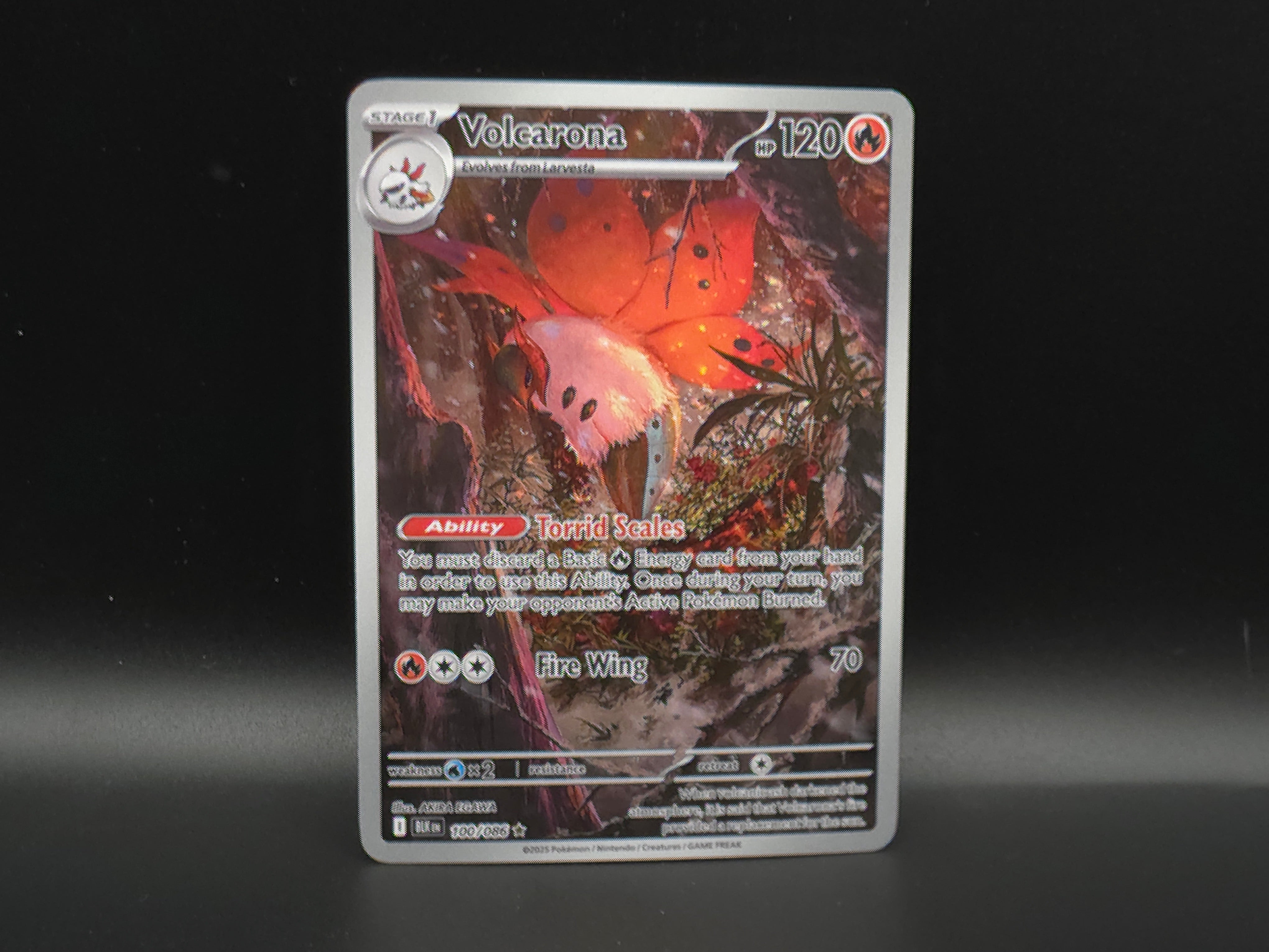 Volcarona - 100/086 - Scarlet & Violet: Black Bolt - Pokémon TCG