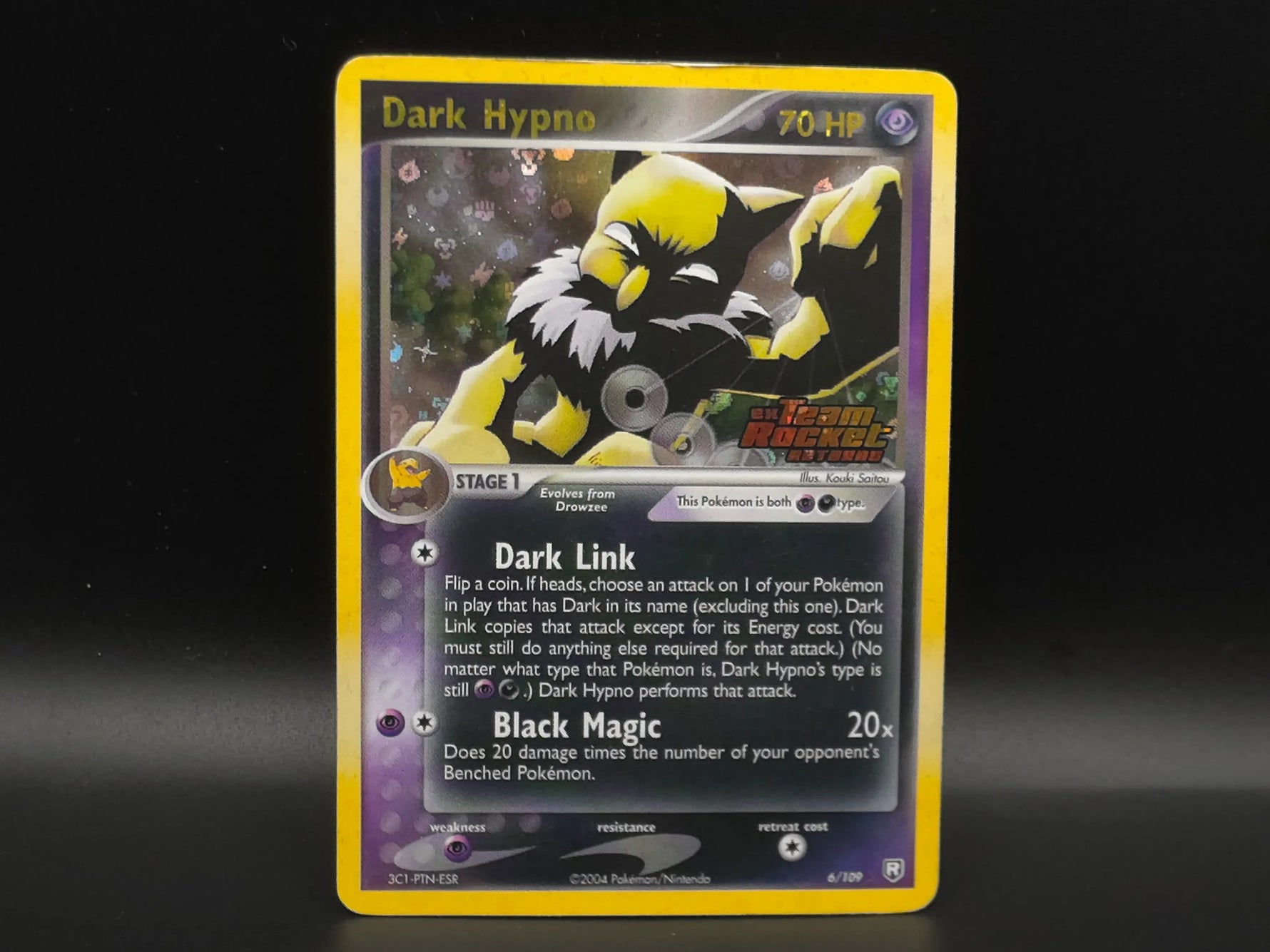 Dark Hypno - 6/109 - Reverse Holo - EX Ruby & Sapphire: Team Rocket Returns- Pokémon TCG