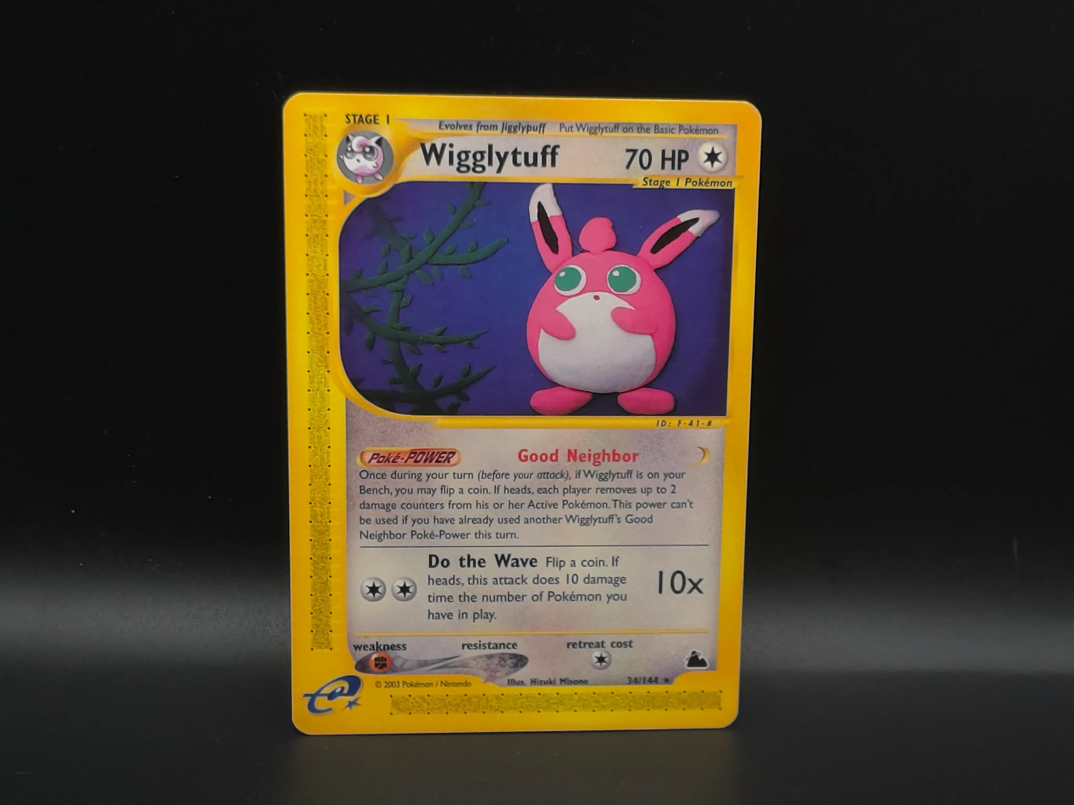 Wigglytuff - 34/144 - WotC: Skyridge - Pokémon TCG