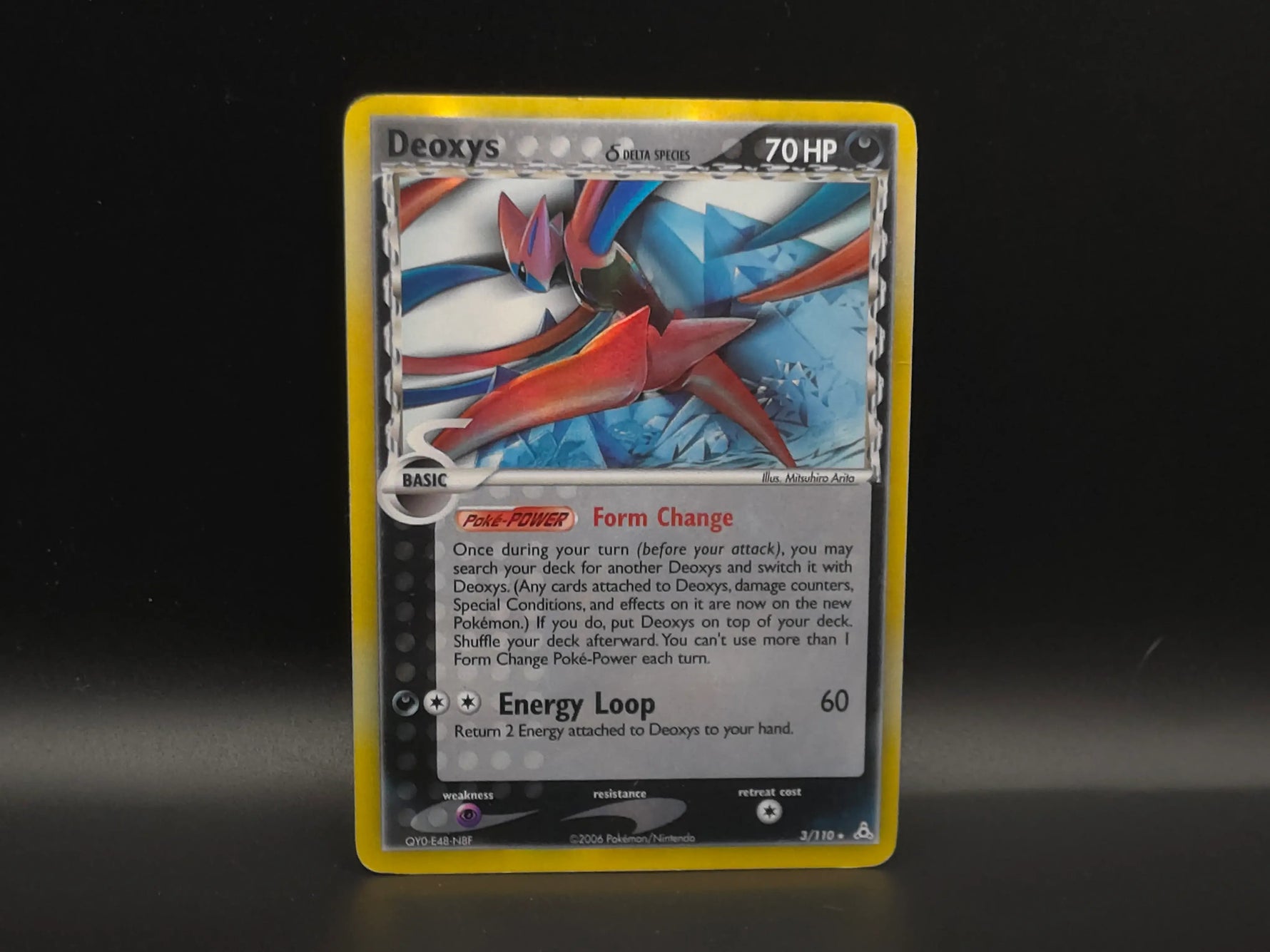 Deoxys - 3/110 - Holo - EX Ruby & Sapphire: Holon Phantoms - Pokémon TCG