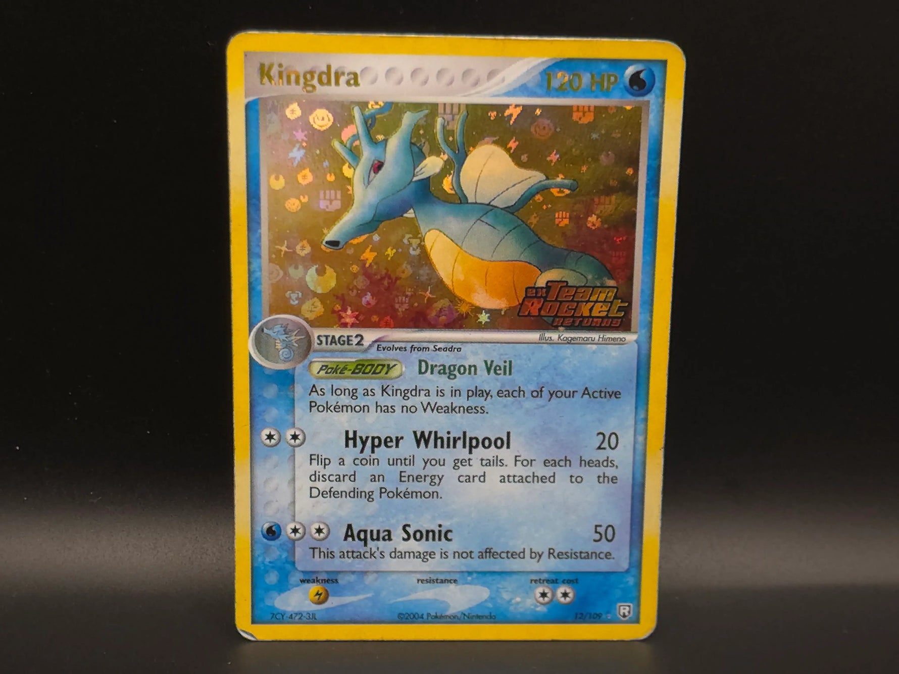 Kingdra - 12/109 - Reverse Holo - Team Rocket Returns - Pokémon TCG