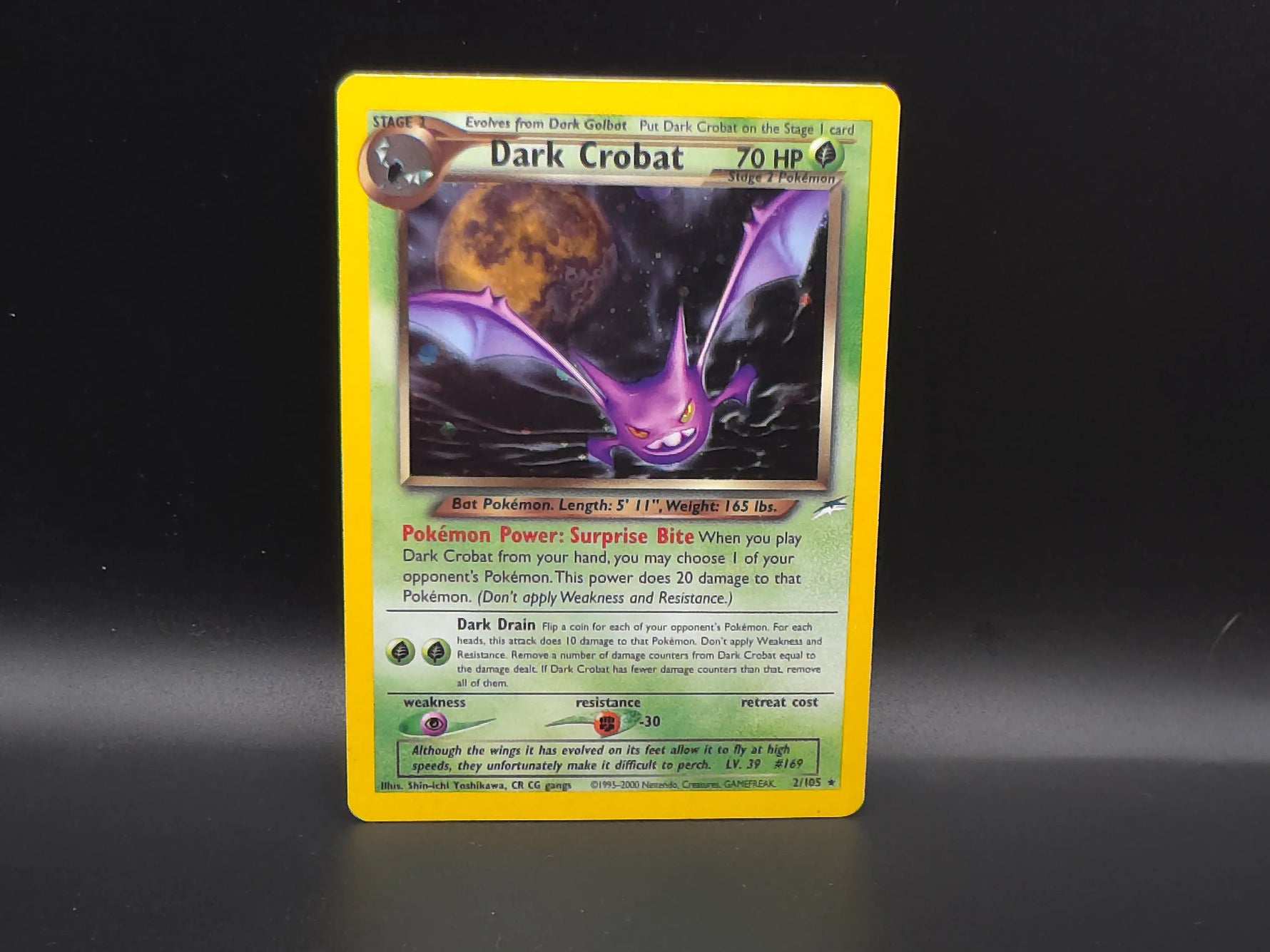 Dark Crobat - 2/105 - Holo - Neo Destiny - Pokémon TCG