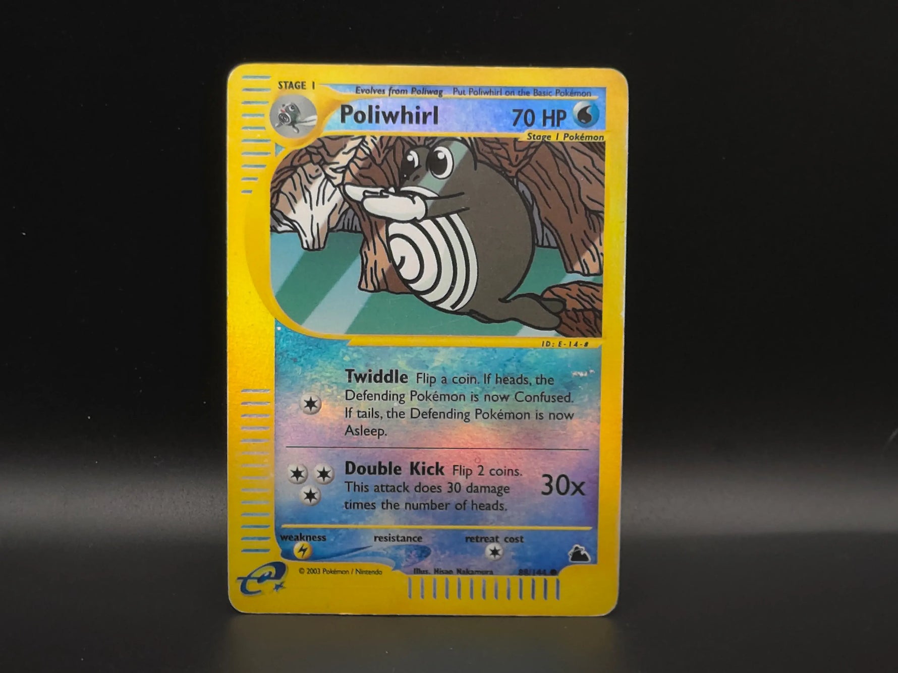 Poliwhirl - 88/144 - Reverse Holo - Skyridge - Pokémon TCG
