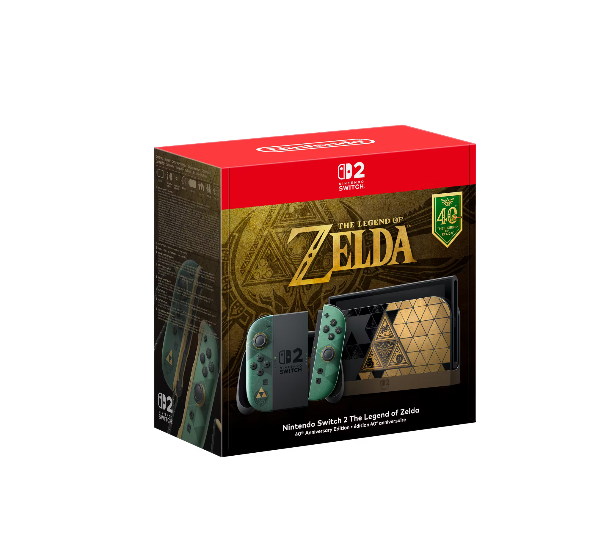 Nintendo Switch 2 - Zelda 40th Anniversary Edition | Switch 2