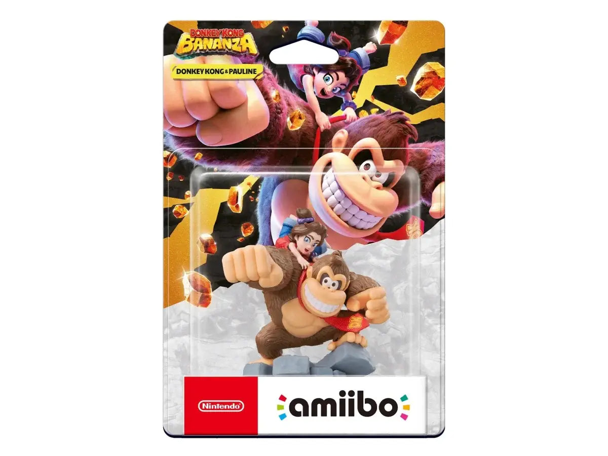 Amiibo Donkey Kong Bananza - Donkey Kong and Pauline - Pennybridge Collectibles
