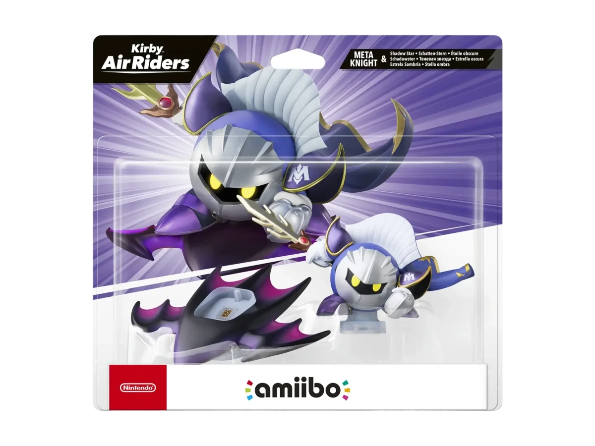 Amiibo Kirby Air Riders - Meta Knight & Shadow Star - Pennybridge Collectibles