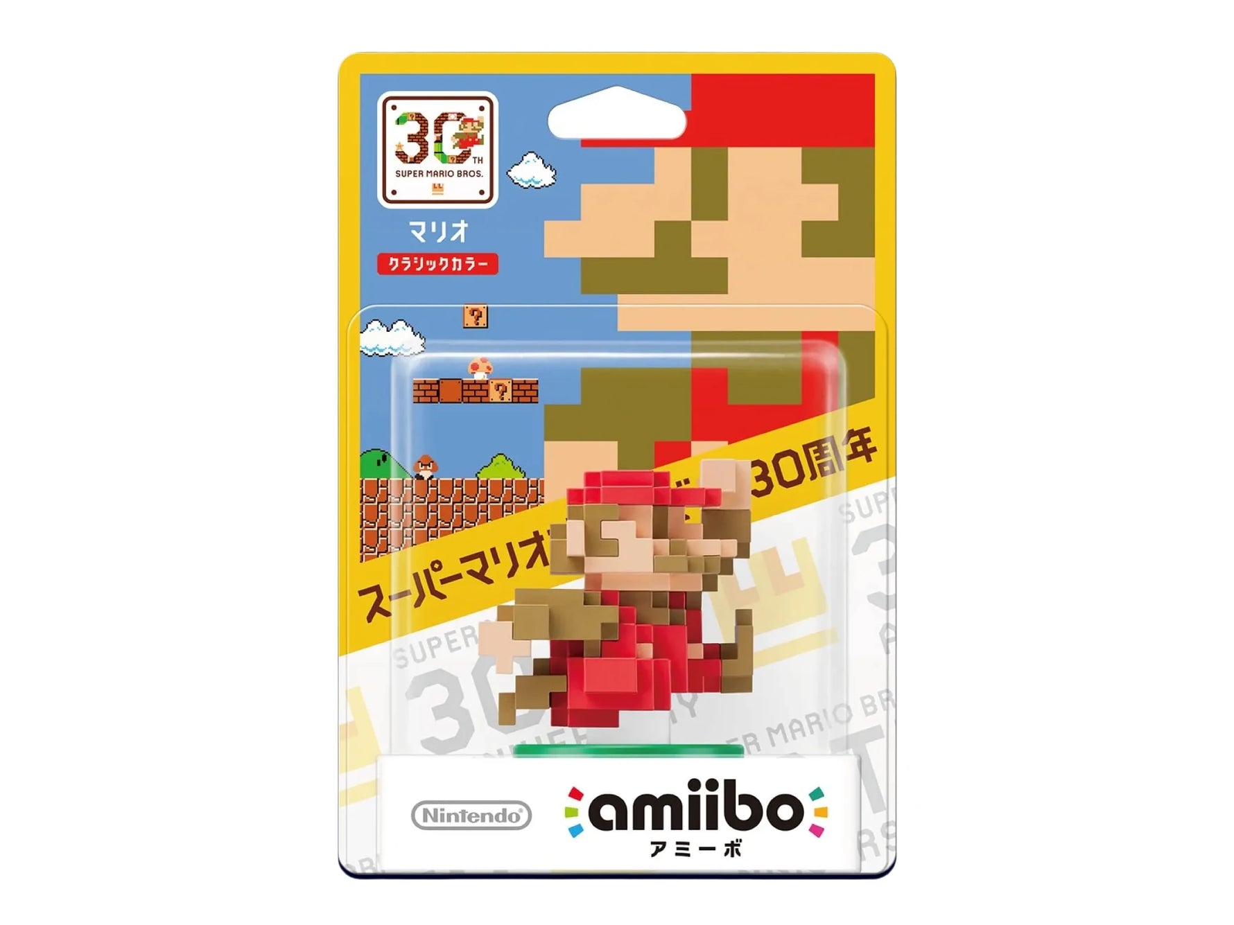Amiibo Super Mario Bros 30th Anniversary - Mario Classic Colors (Japanese) (Sealed)