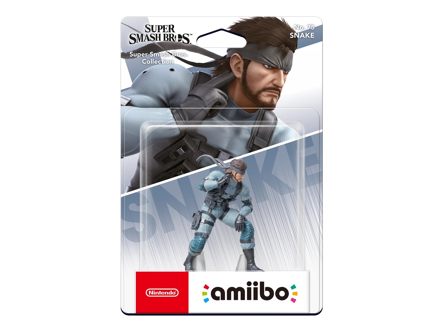 Amiibo Super Smash Bros - No. 75 Snake (Sealed)