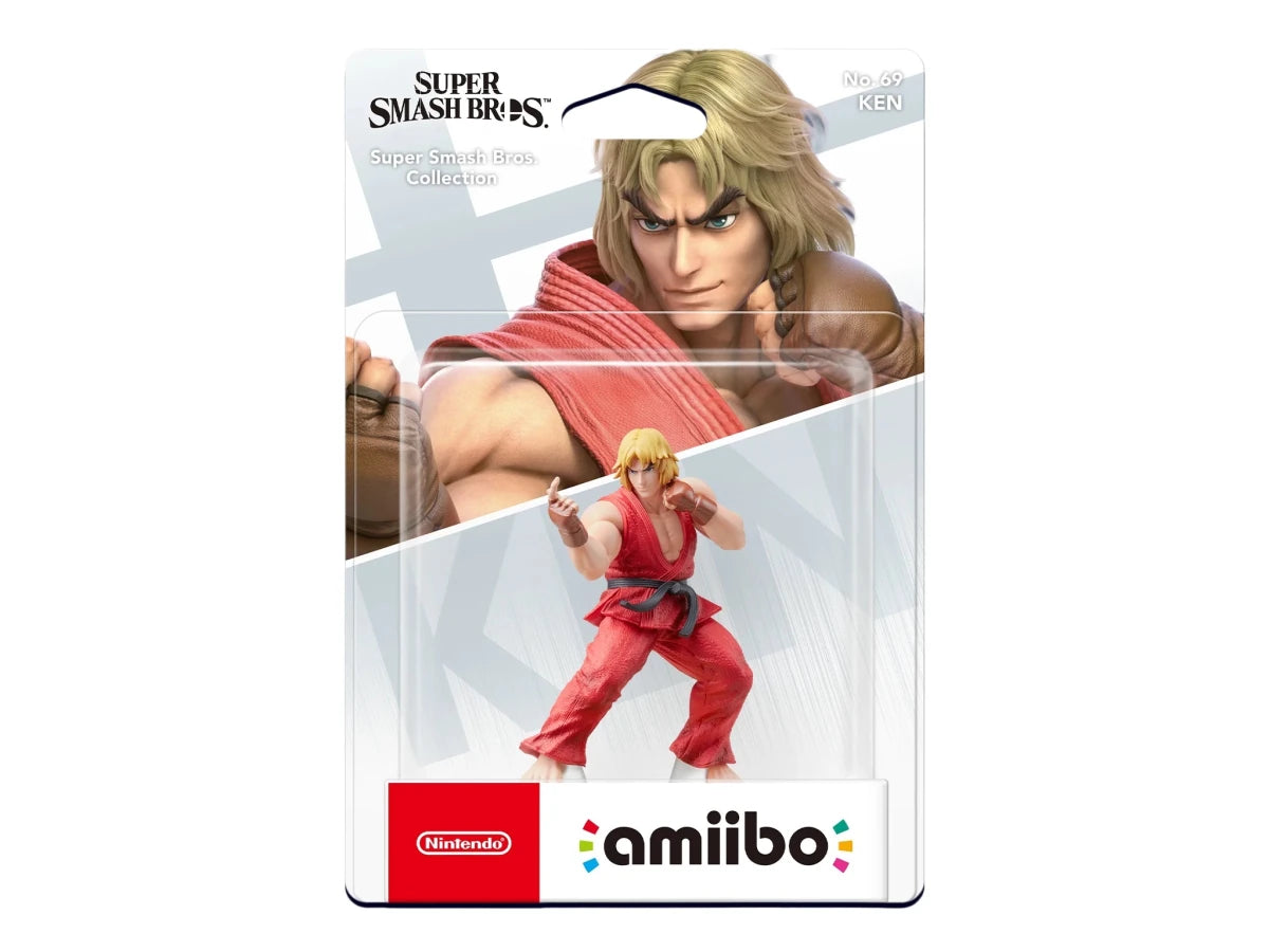 Amiibo Super Smash Bros - No. 69 Ken - Pennybridge Collectibles