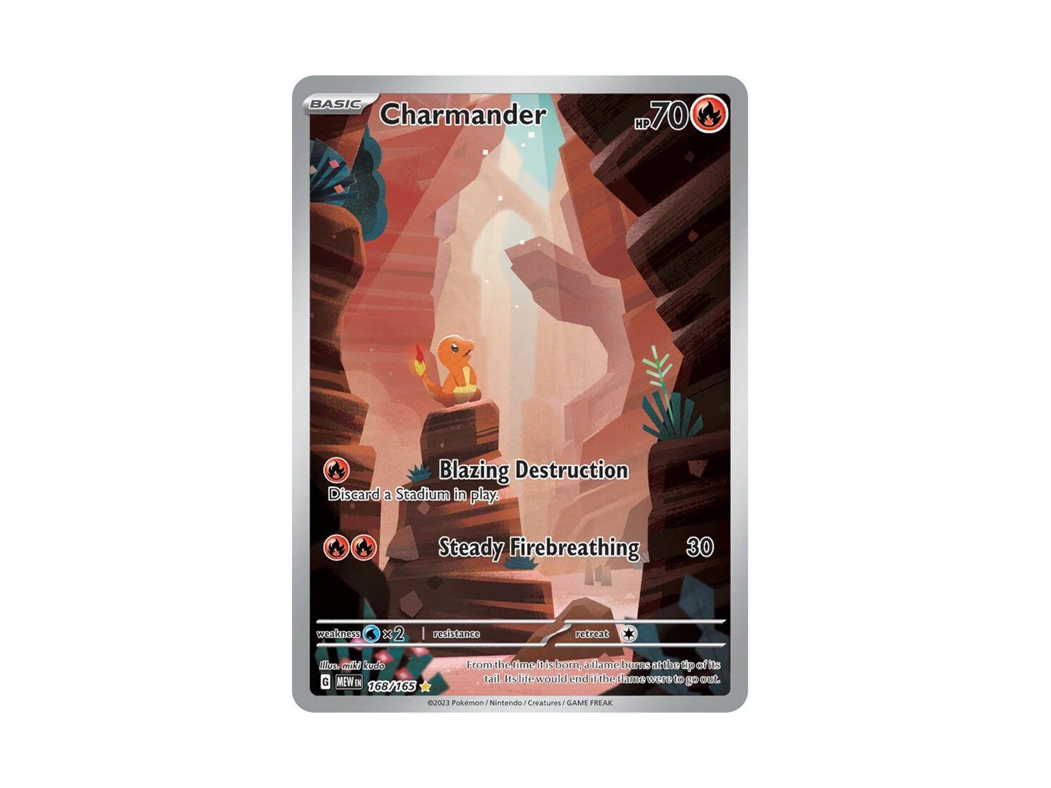 Charmander - 168/165 - SV: Scarlet &amp; Violet 151 (MEW) - Pokemon TCG 