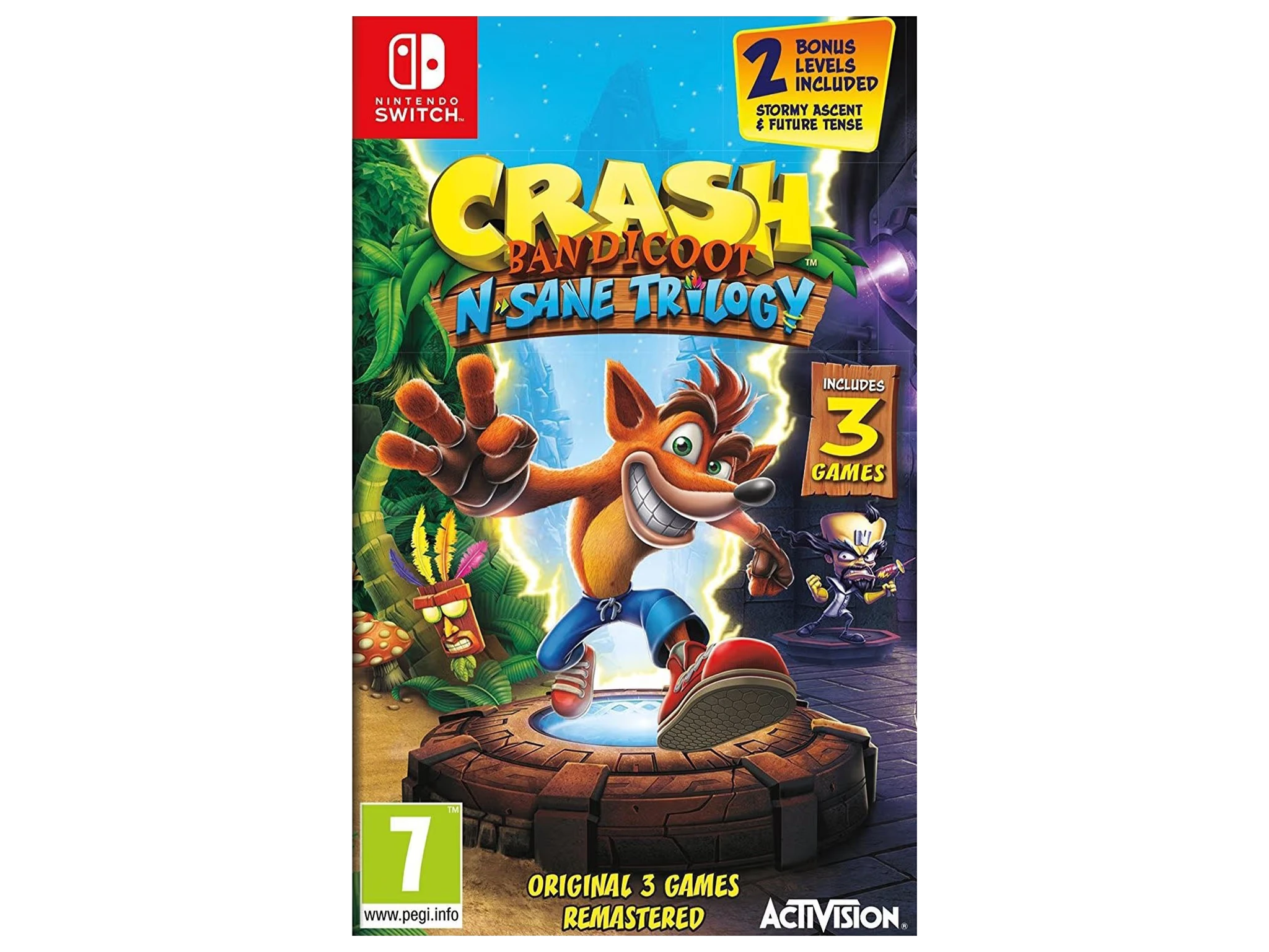 Crash Bandicoot N. Sane Trilogy (Switch)