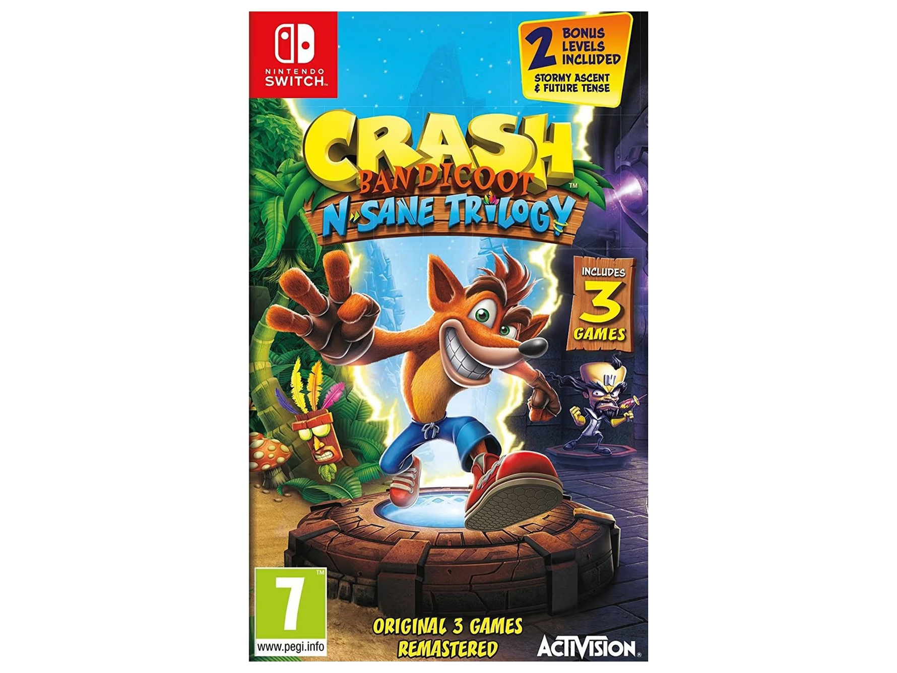 Crash Bandicoot N. Sane Trilogy (Switch)
