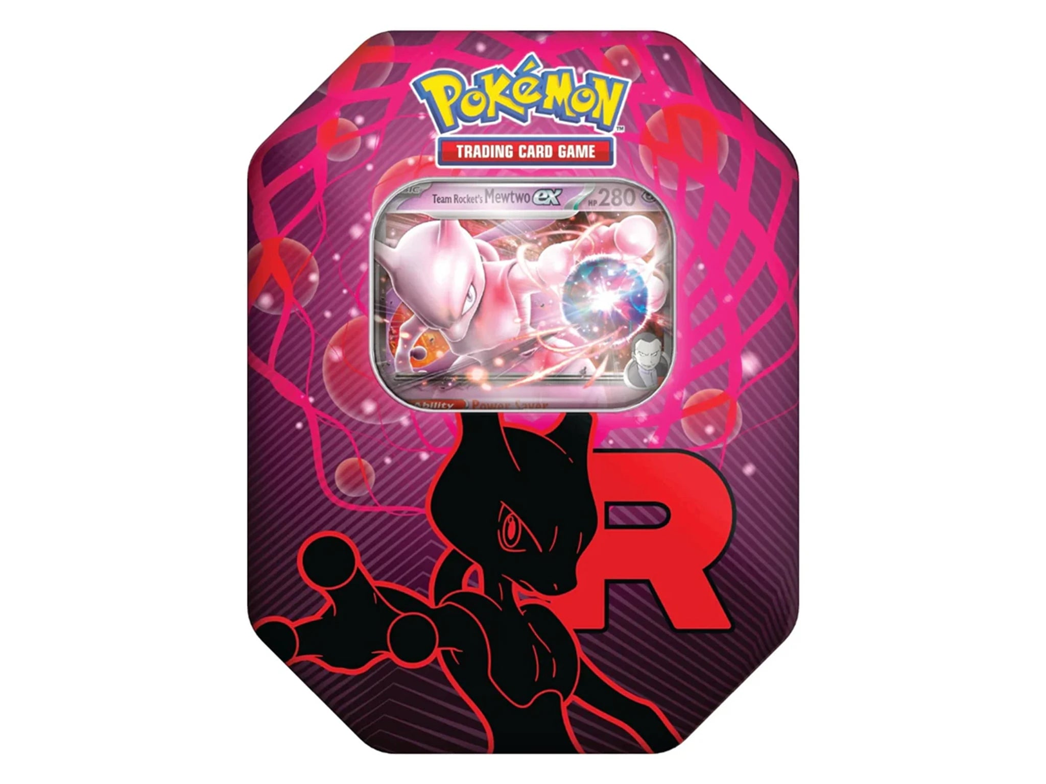 Destined Rivals - Team Rocket ex Tin (Mewtwo) - Pokemon TCG