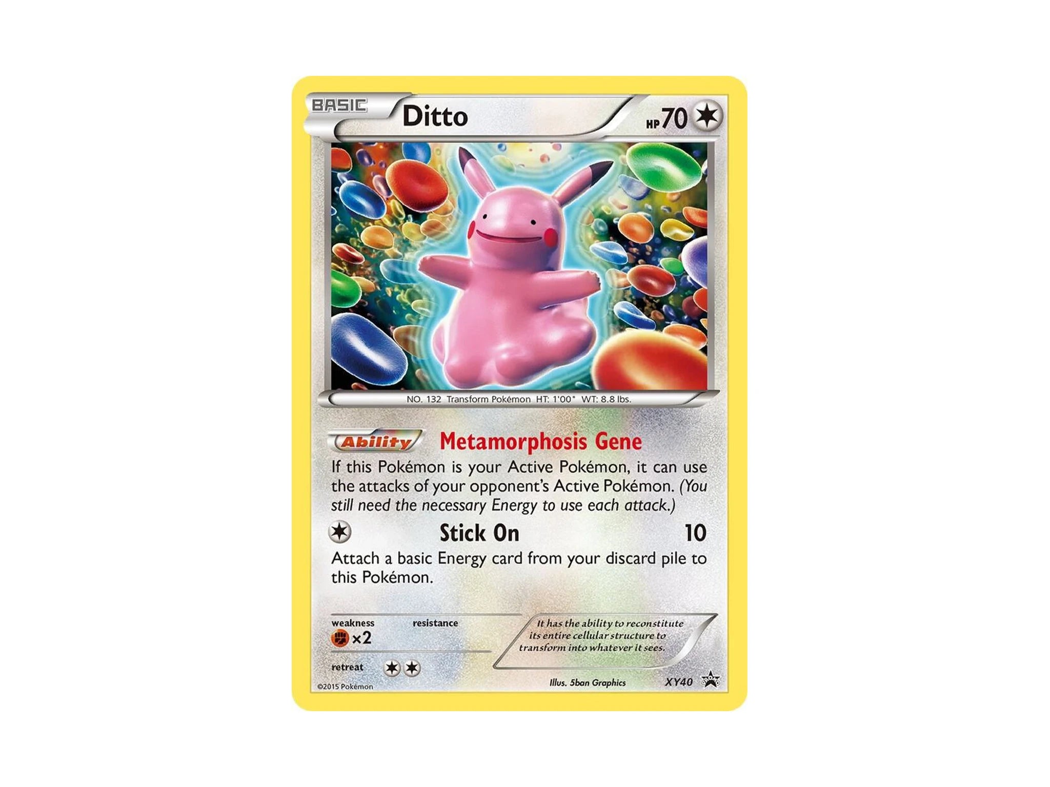 Ditto XY40 - XY Promos (PR) - Pokemon TCG 