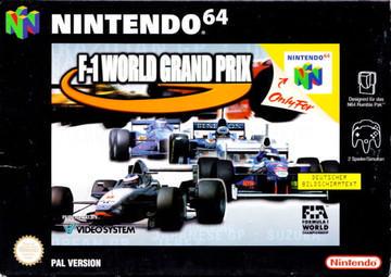F - 1 World Grand Prix (N64) (PAL/EUR) (Endast kassett) (Begagnat) - Pennybridge Collectibles