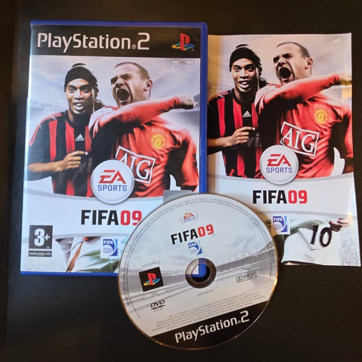 FIFA 09 (PS2) (PAL) (Komplett/CIB) (Begagnat) - Pennybridge Collectibles