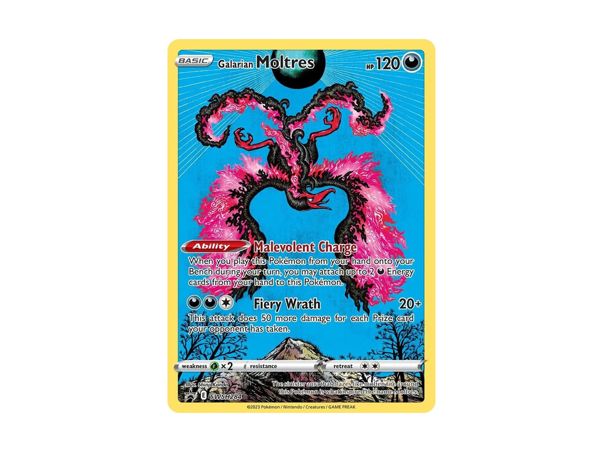 Galarian Moltres - SWSH284 - SWSH: Sword &amp; Shield Promo Cards (SWSD) - Pokemon TCG