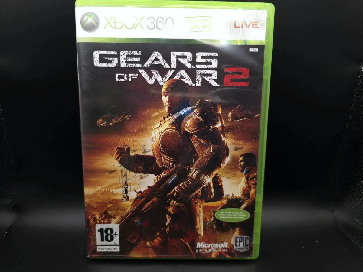 Gears of War 2 (Xbox 360) (PAL) (Nordic) (CIB) (Begagnat) - Pennybridge Collectibles