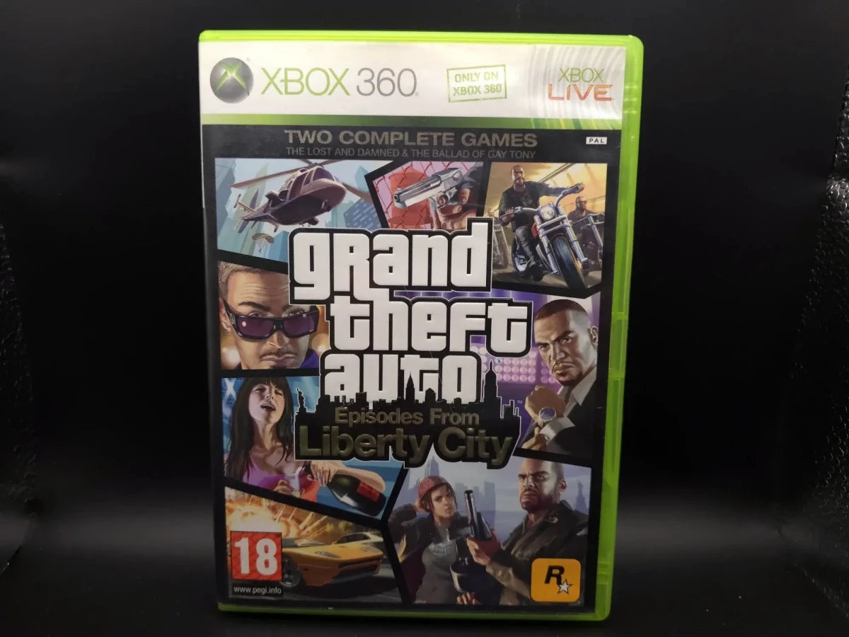 Grand Theft Auto: Episodes from Liberty City (Xbox 360) (PAL) (CIB) (Begagnat) - Pennybridge Collectibles