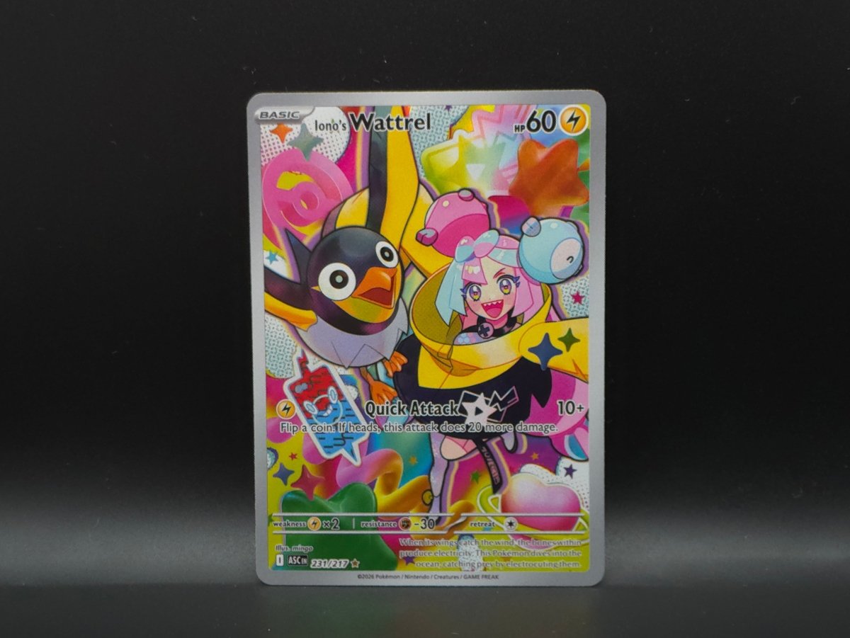 Iono's Wattrel - 231/217 - Mega Evolutions: Ascended Heroes - Pokémon TCG - Pennybridge Collectibles