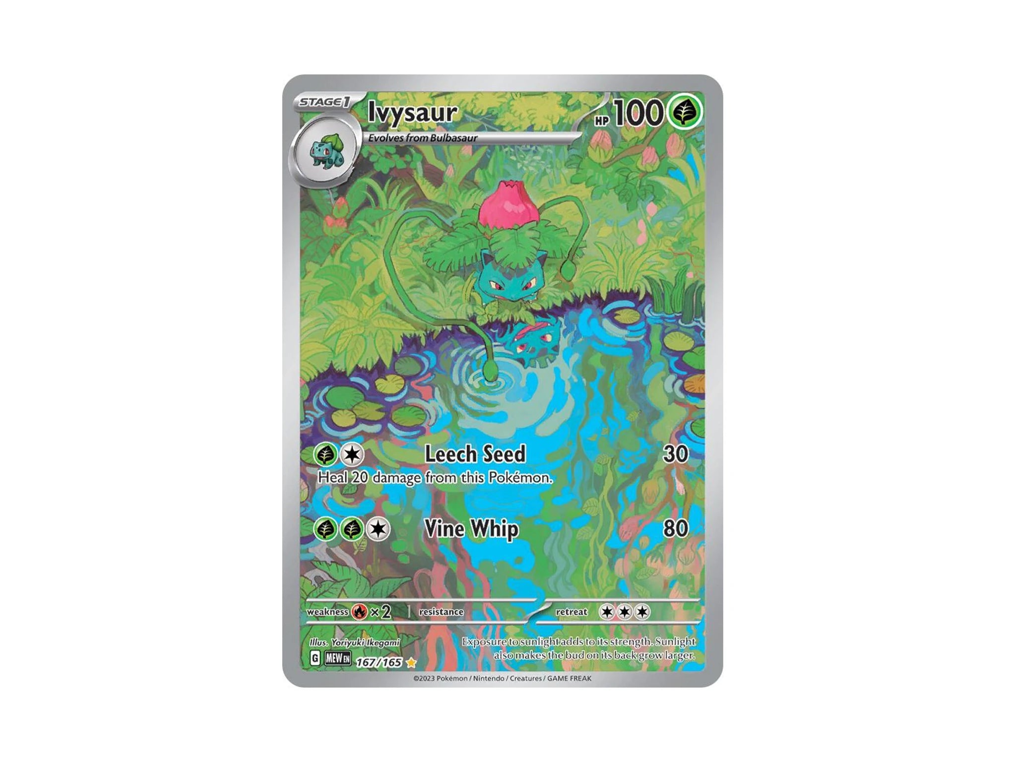 Ivysaur - 167/165 - SV: Scarlet &amp; Violet 151 (MEW) - Pokemon TCG 