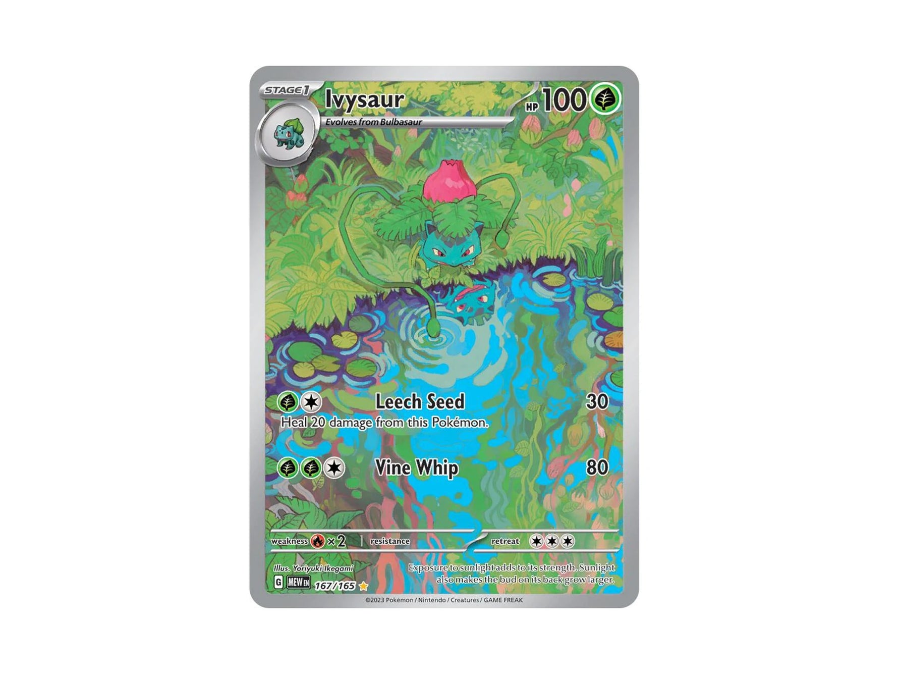 Ivysaur - 167/165 - SV: Scarlet &amp; Violet 151 (MEW) - Pokemon TCG 
