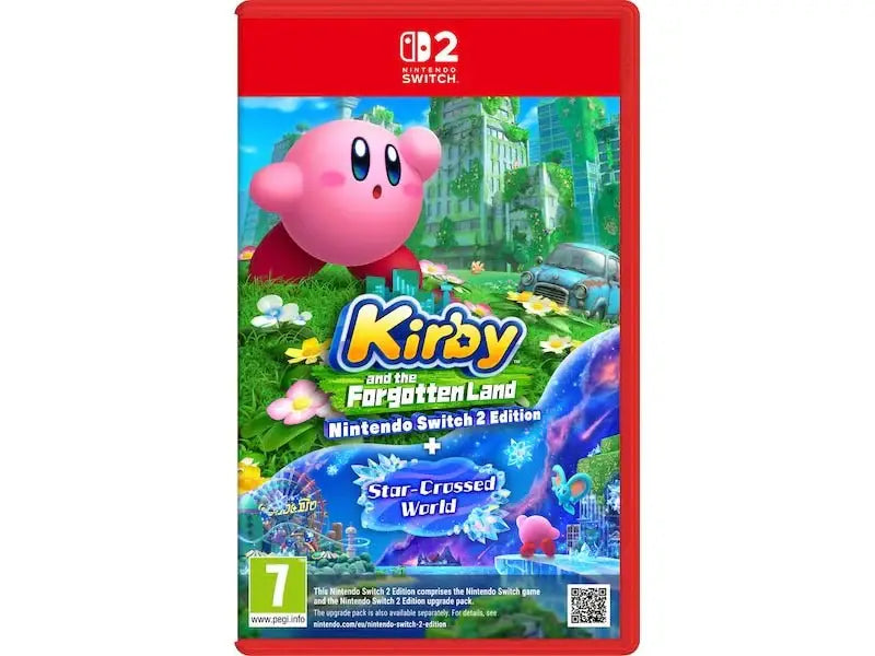 Kirby and the Forgotten Land + Star - Crossed World (Switch 2) - Pennybridge Collectibles