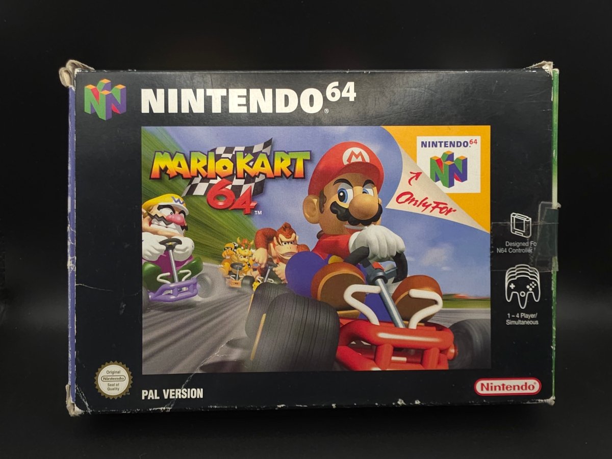 Mario Kart 64 (N64) (PAL) (Komplett/CIB) (Begagnat) - Pennybridge Collectibles