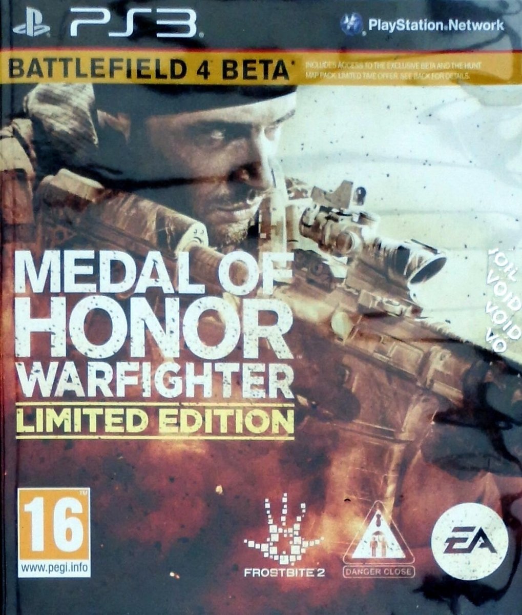 Medal of Honor: Warfighter [Limited Edition] (PS3) (PAL) (Komplett/CIB) (Begagnat) - Pennybridge Collectibles