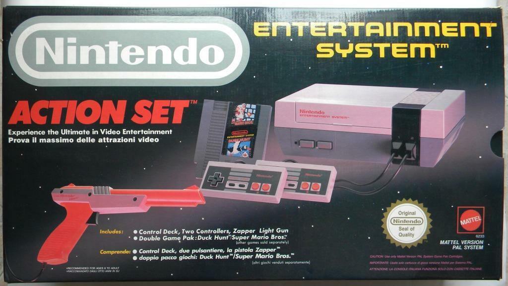 Nintendo Entertainment System - Action Set (NES) (PAL) (Komplett/CIB) (Begagnat) - Pennybridge Collectibles