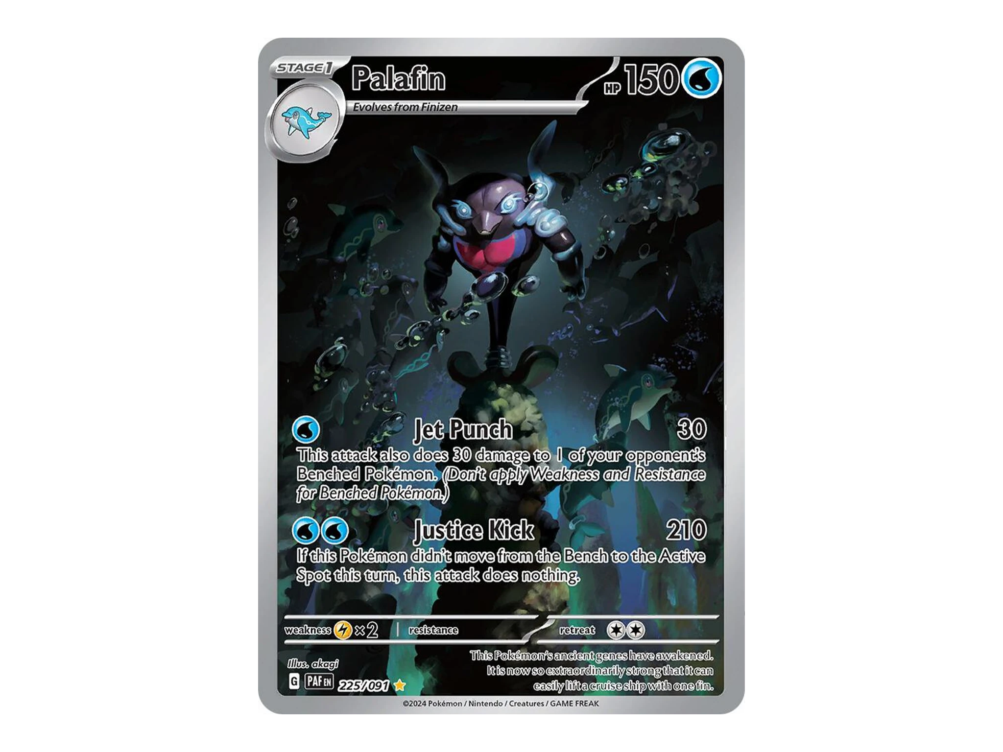 Palafin - 225/091 - SV: Paldean Fates (PAF) - Pokémon TCG