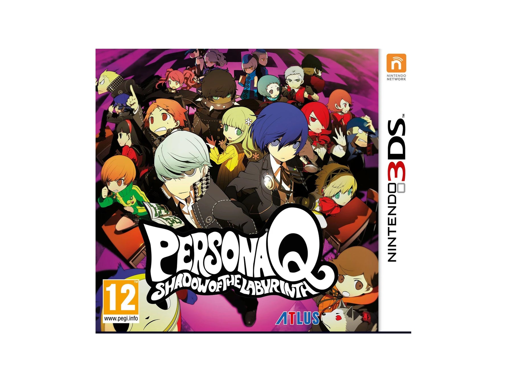 Persona Q: Shadow of the Labyrinth (Nintendo 3DS) (UKV) (Complete)