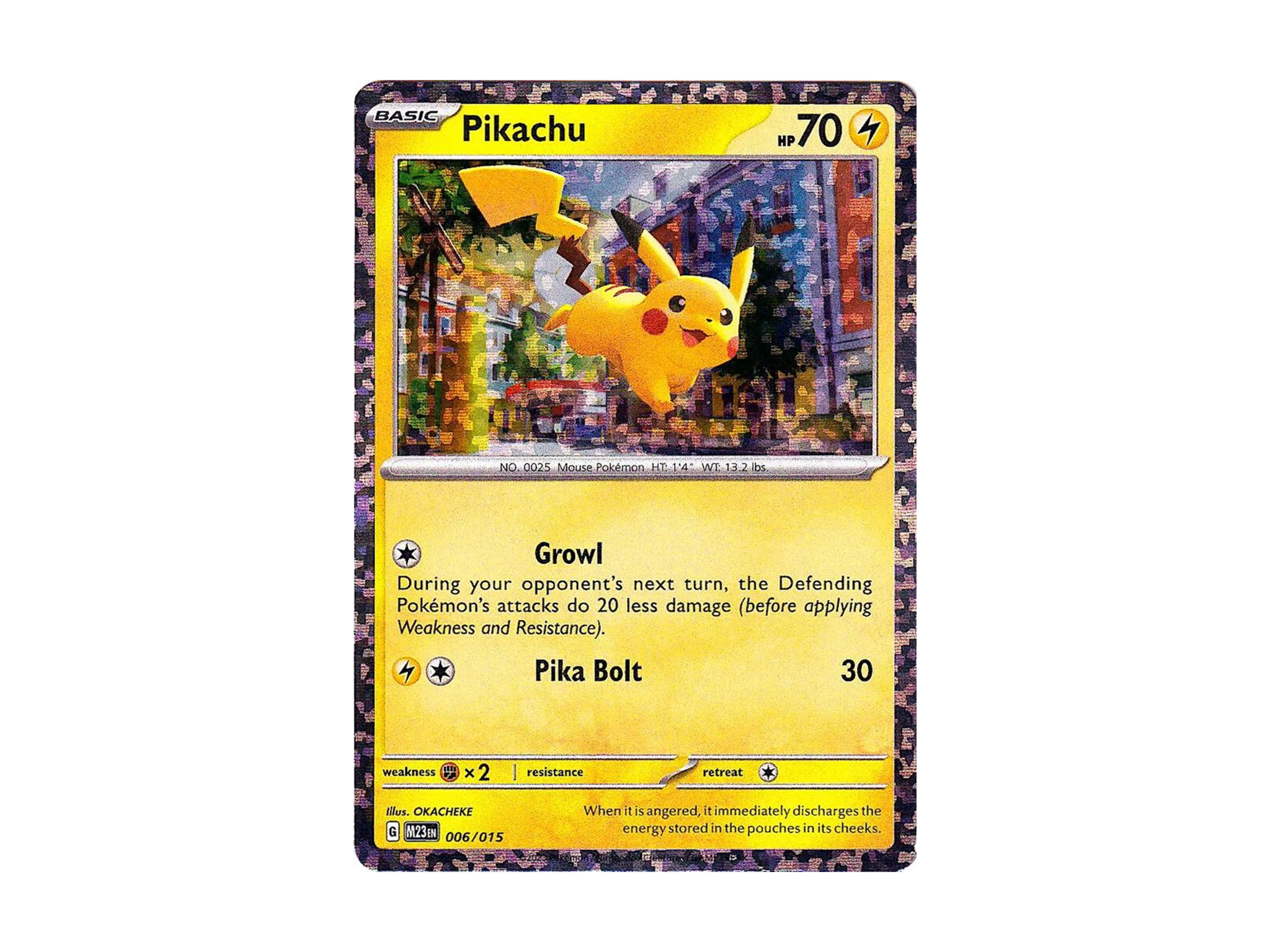 Pikachu 006/015 - McDonald's Promos 2023 (M23) - Pokémon TCG (LP)