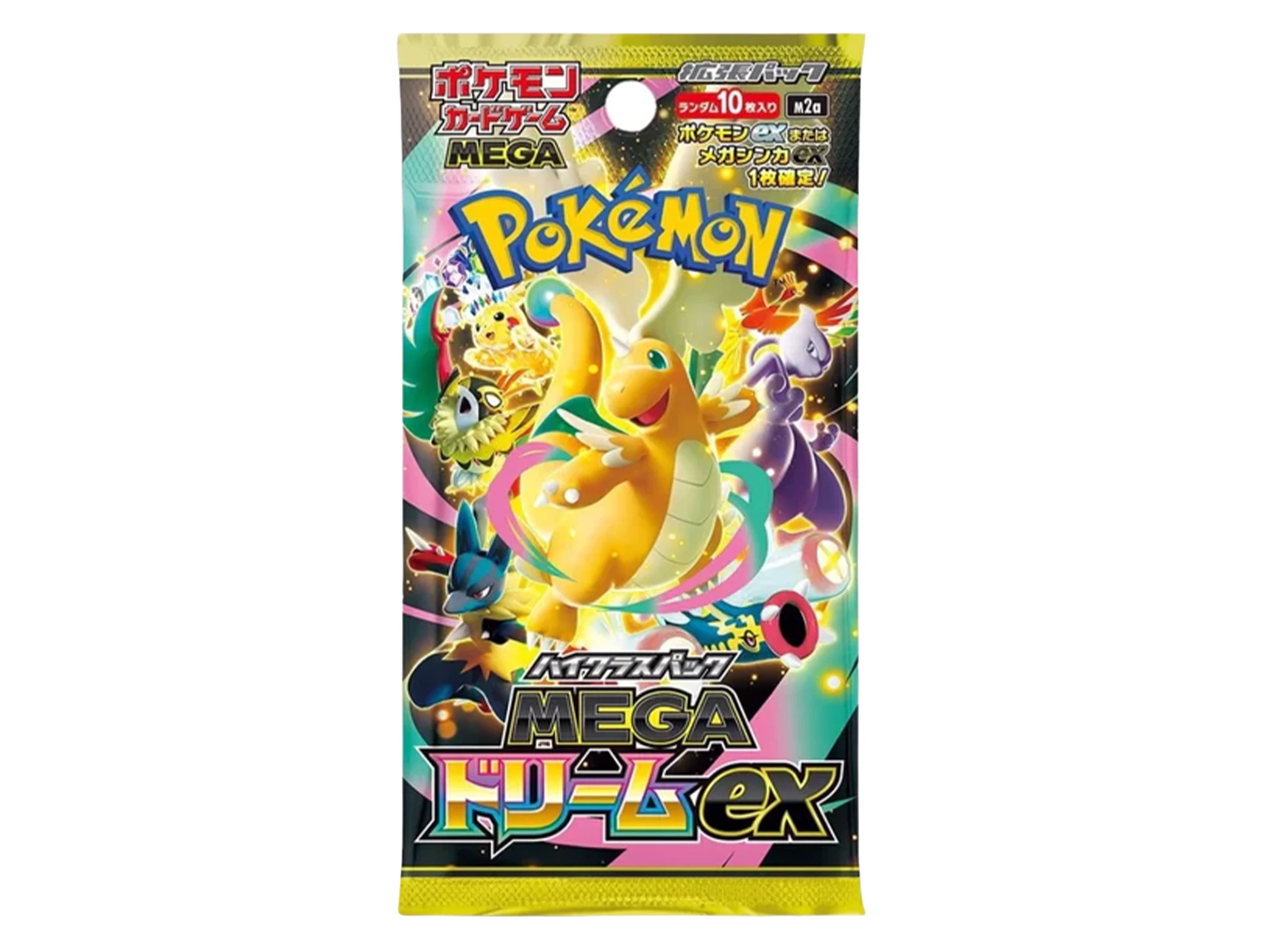 Pokemon Mega: Mega Dream ex Booster Pack (10 Cards) (JP)