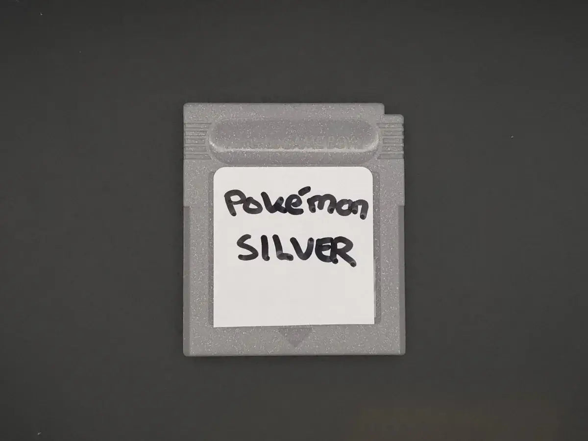Pokémon Silver - (GB) (PAL) (Endast kasett) (Saknar etikett) (Begagnat) - Pennybridge Collectibles