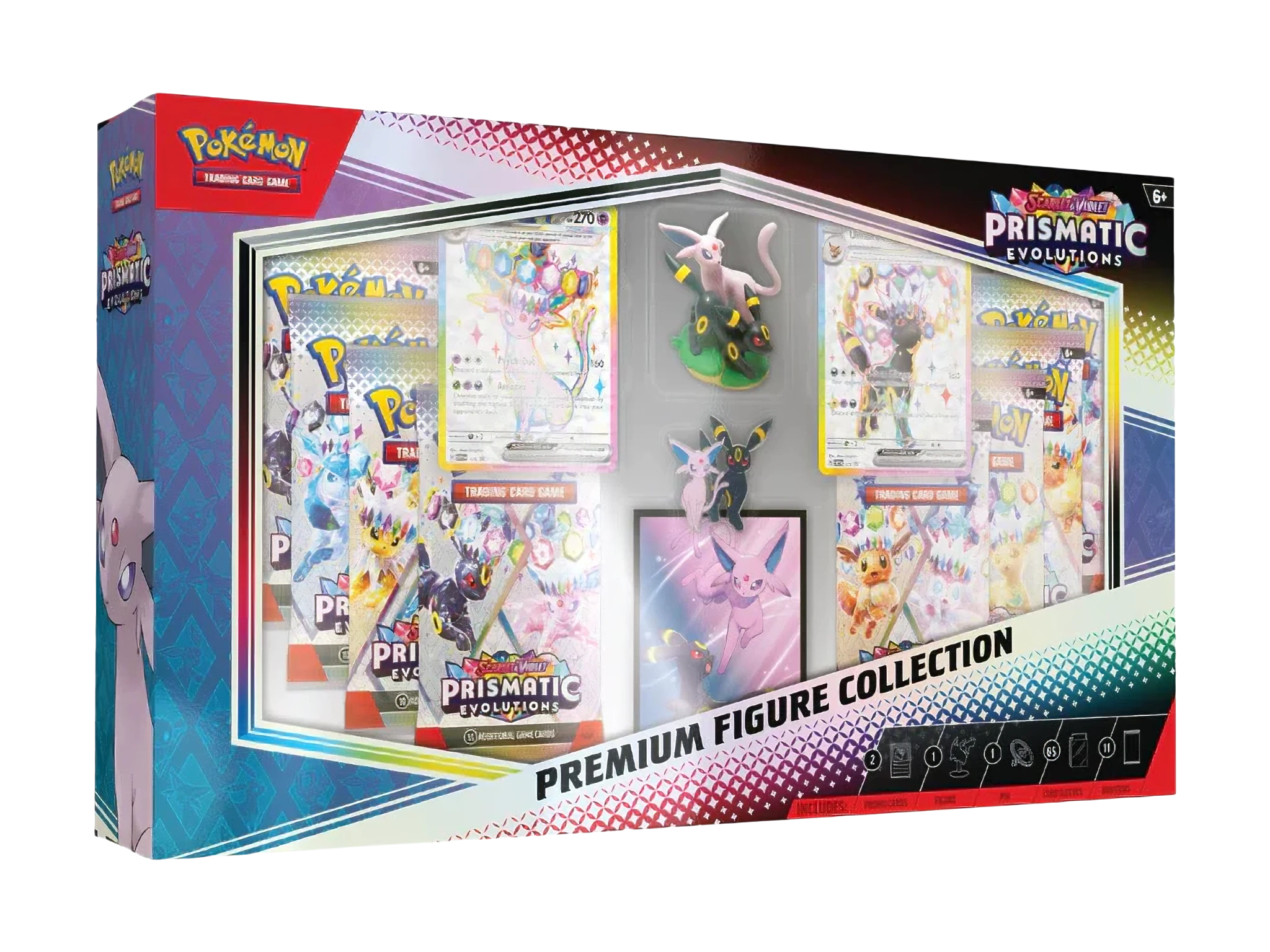 Pokémon TCG: Prismatic Evolutions Premium Figure Collection (Umbreon ex & Espeon ex) (11 Pack) (ENG)