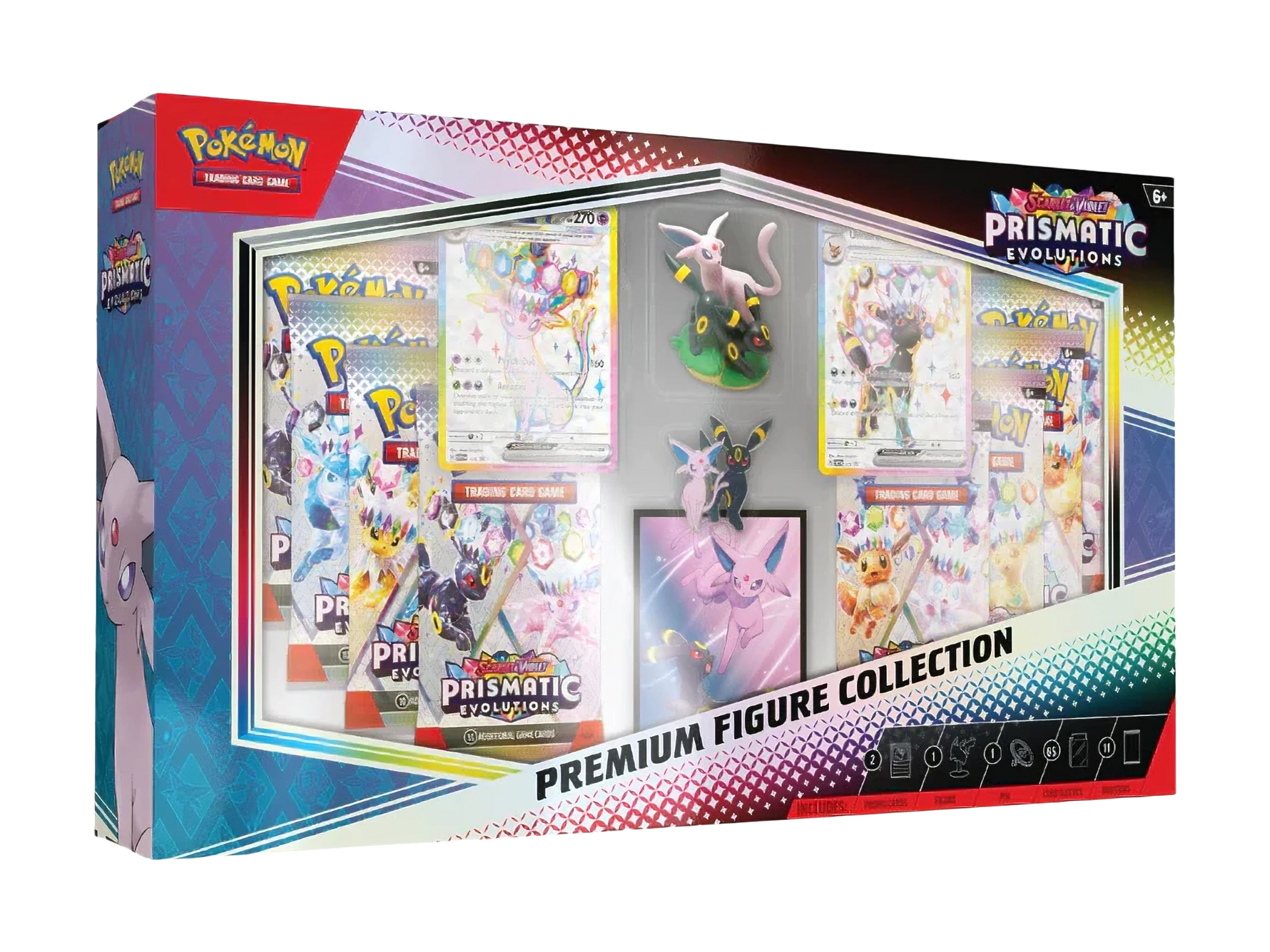 Pokémon TCG: Prismatic Evolutions Premium Figure Collection (Umbreon ex & Espeon ex) (11 Pack) (ENG)