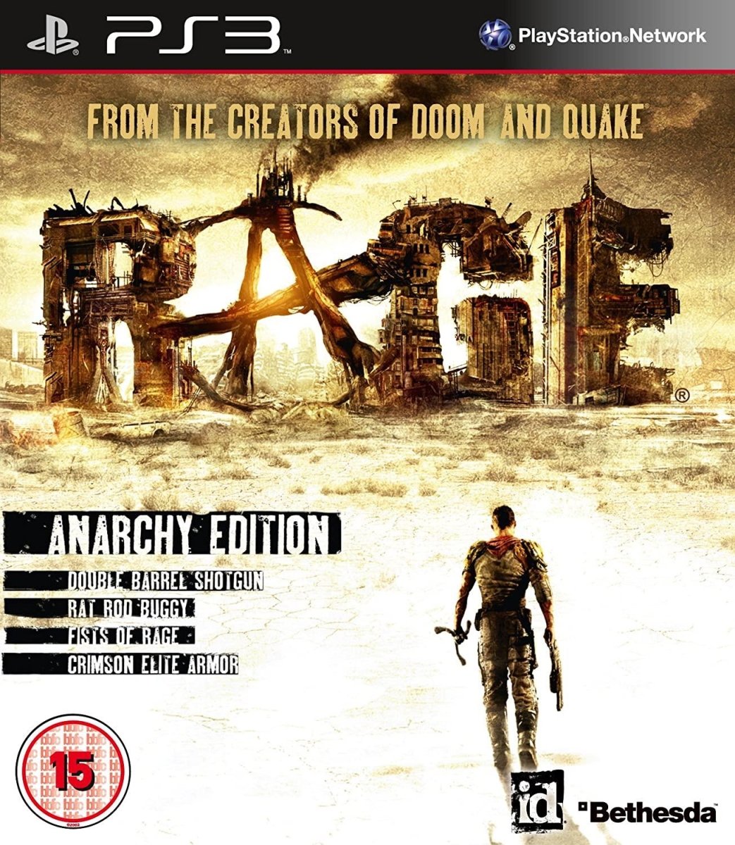 Rage [Anarchy Edition] (PS3) (PAL) (Komplett/CIB) (Begagnat) - Pennybridge Collectibles