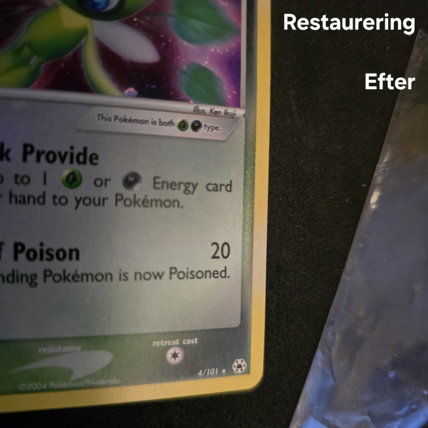 Restaurering av TCG-kort