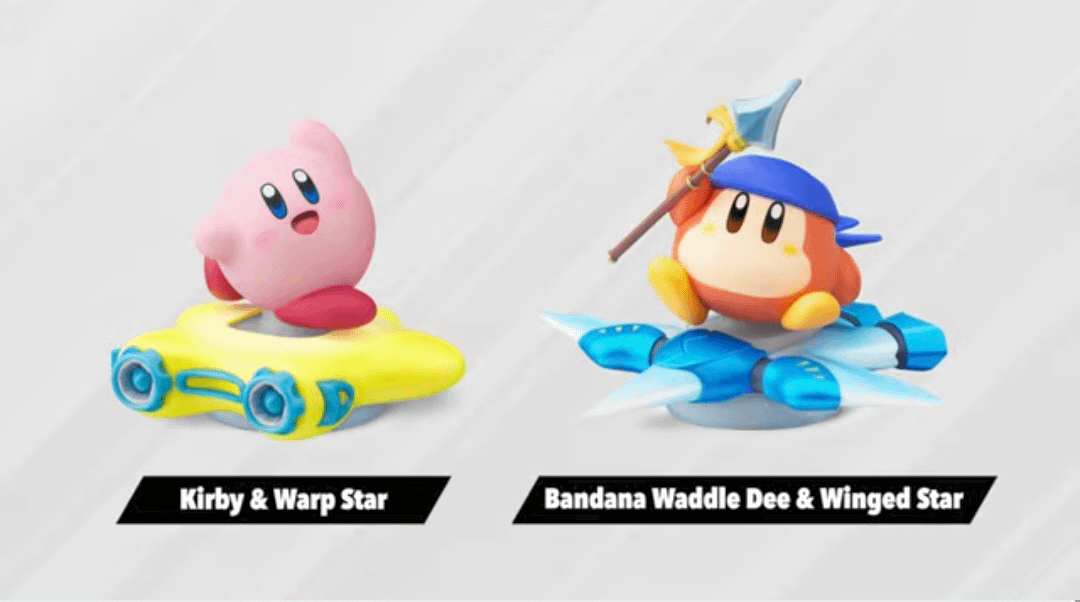 Amiibo Kirby Air Riders - Kirby & Waddle Dee Bundle
