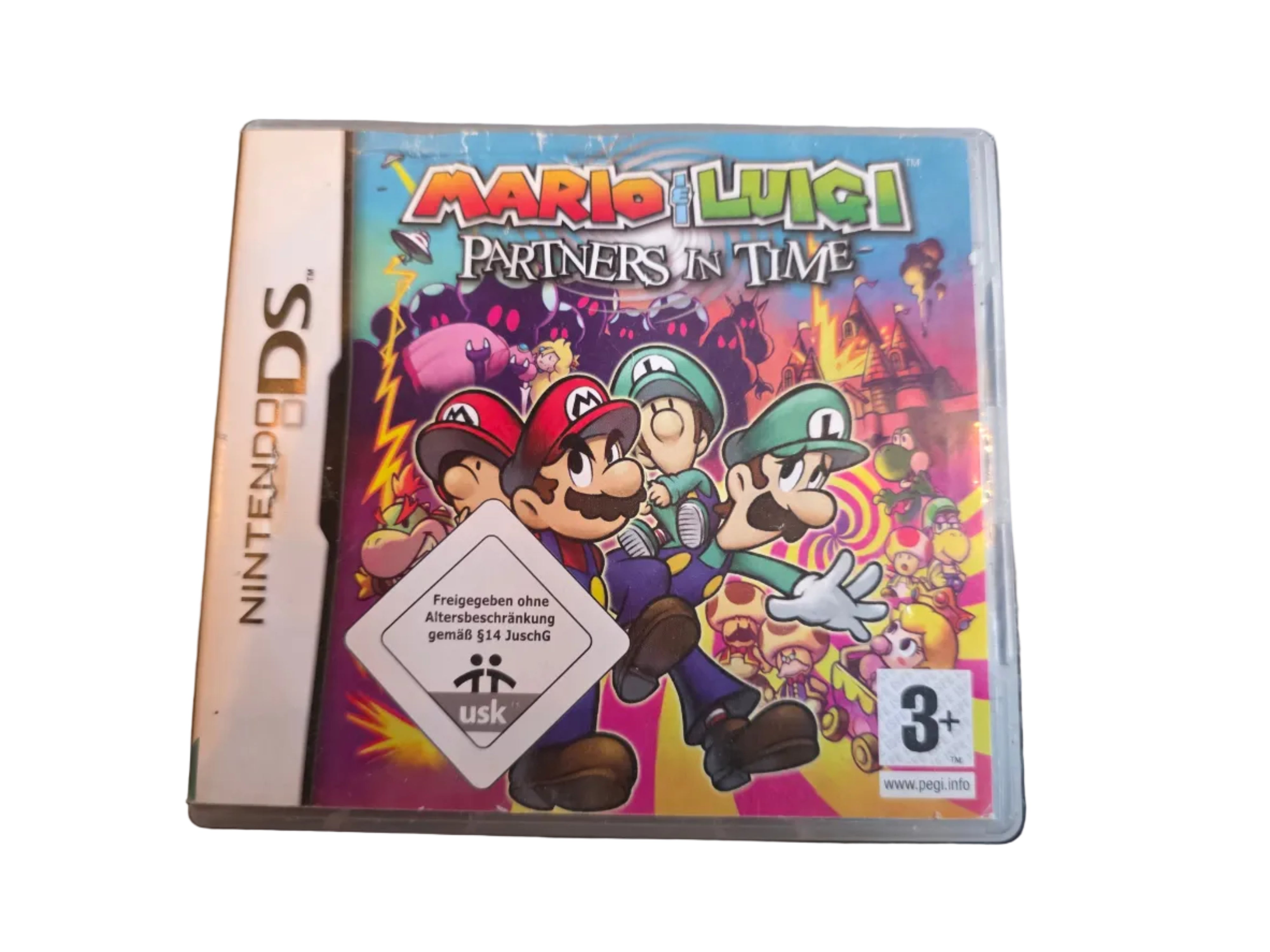 Mario & Luigi: Partners In Time  (NDS) (PAL) (CIB) (Begagnat)