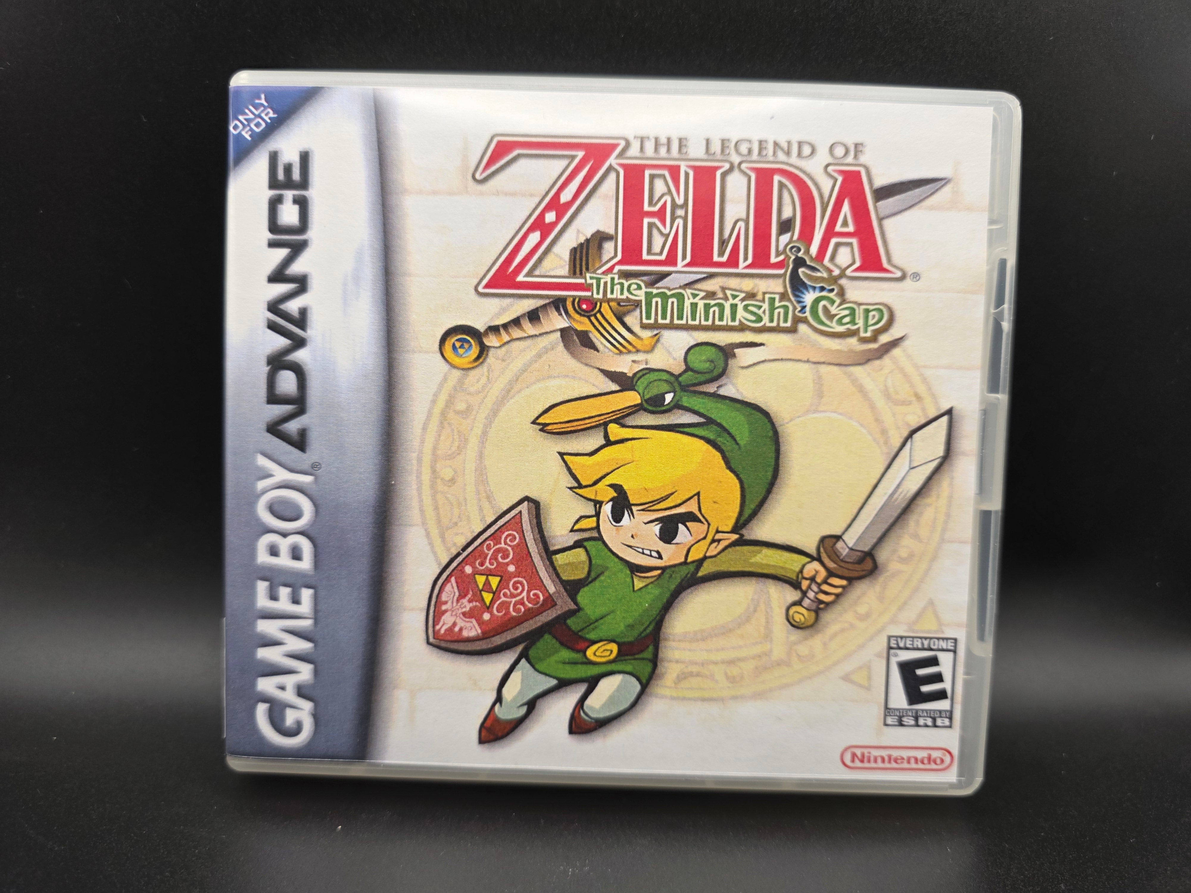 The Legend of Zelda: The Minish Cap (GBA) (PAL) (Custom Case) (Begagnat)