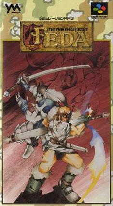 FEDA: The Emblem ofJustice (Super Famicom) (NTSC-J) (Komplet/CIB) (Begagnat) (VG)