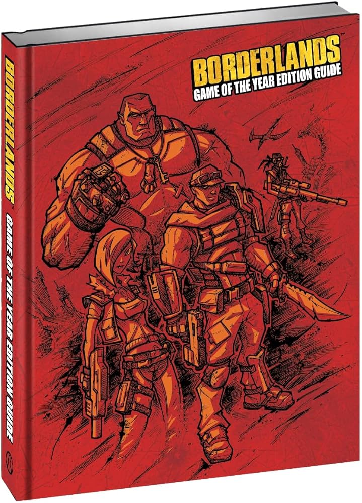 BORDERLANDS - Game of the Year Edition Guide (Hardcover) (Begagnat)