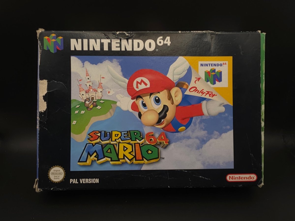 Super Mario 64 (N64) (PAL) (Komplett/CIB) (Begagnat) - Pennybridge Collectibles